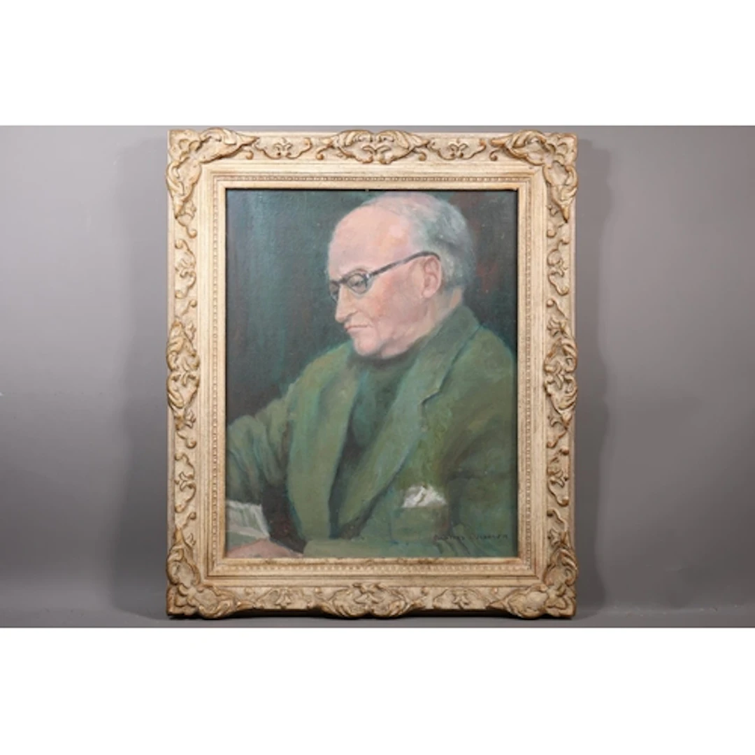 EVELYNE OUGHTRED BUCHANAN SSA (Scottish 1883-1978), bust len...