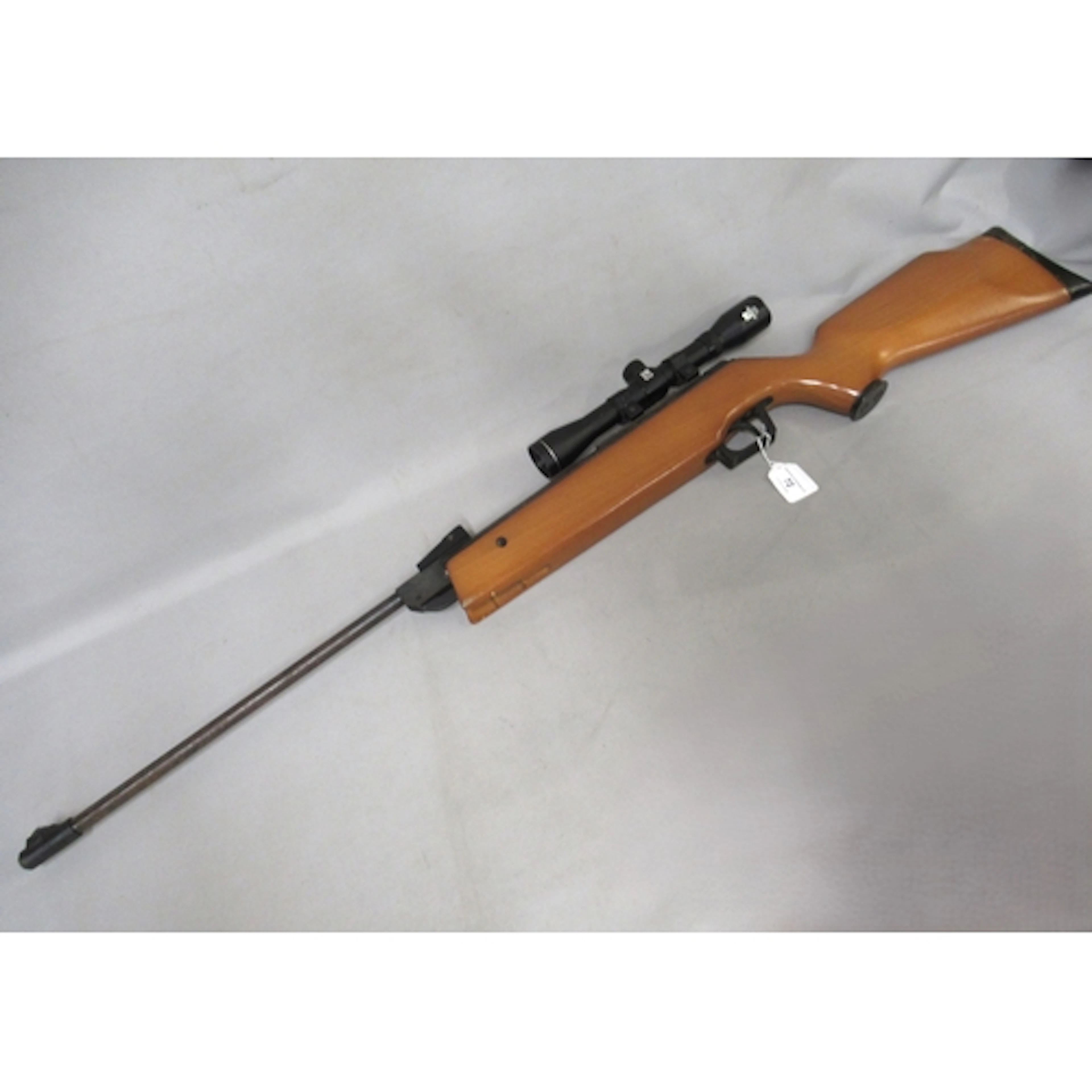 Norica model 80 air rifle with a telescopic sight