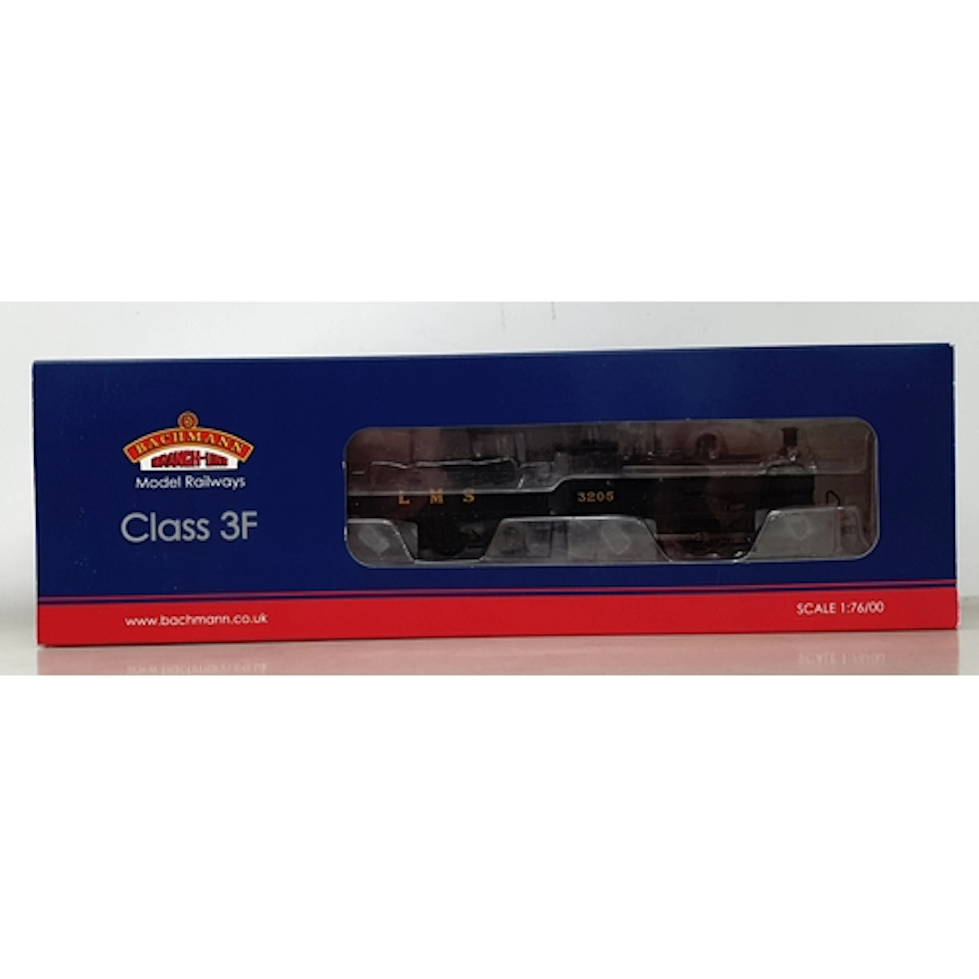 A boxed Bachmann 00 gauge 31-627 LMS black 0-6-0 Class 3F Lo...