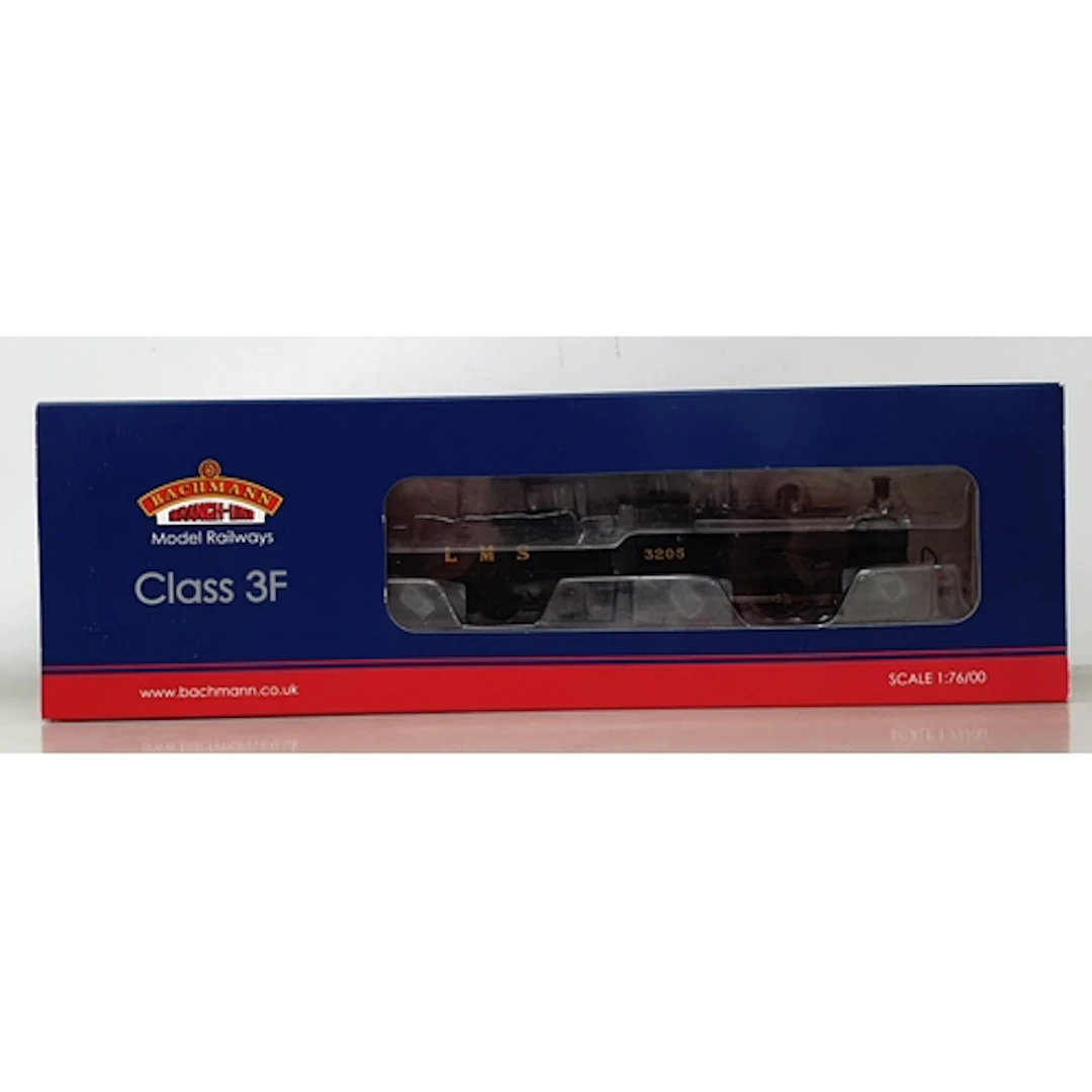 A boxed Bachmann 00 gauge 31-627 LMS black 0-6-0 Class 3F Lo...