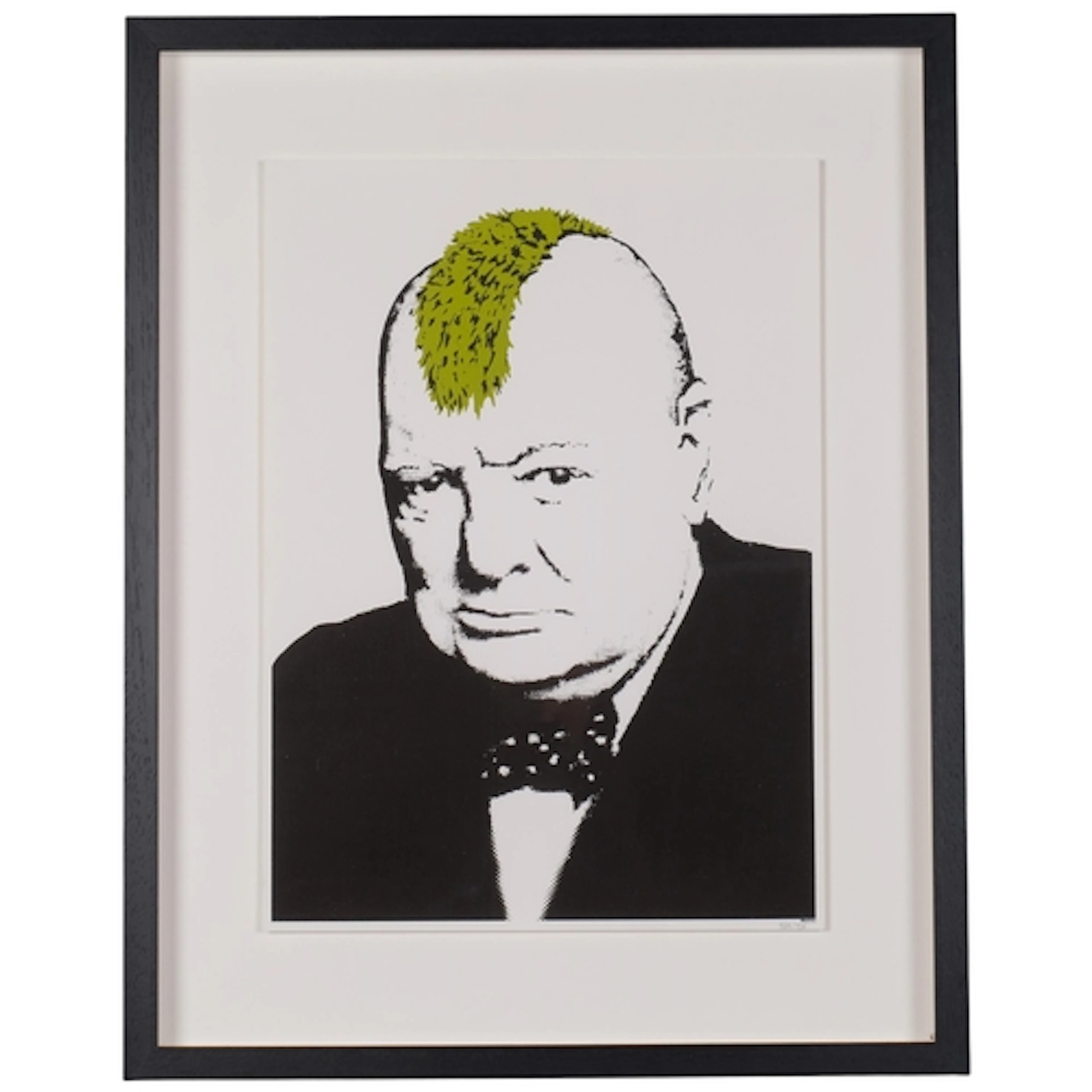 Banksy (born 1974), Turf War 2003, colour screen print, unsi...
