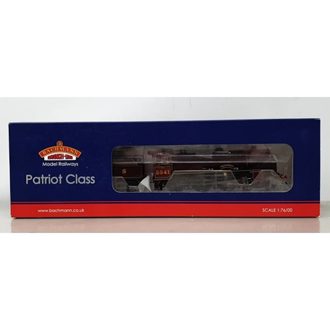 A boxed Bachmann 00 gauge 31-212 LMS maroon 4-6-0 Patriot Cl...