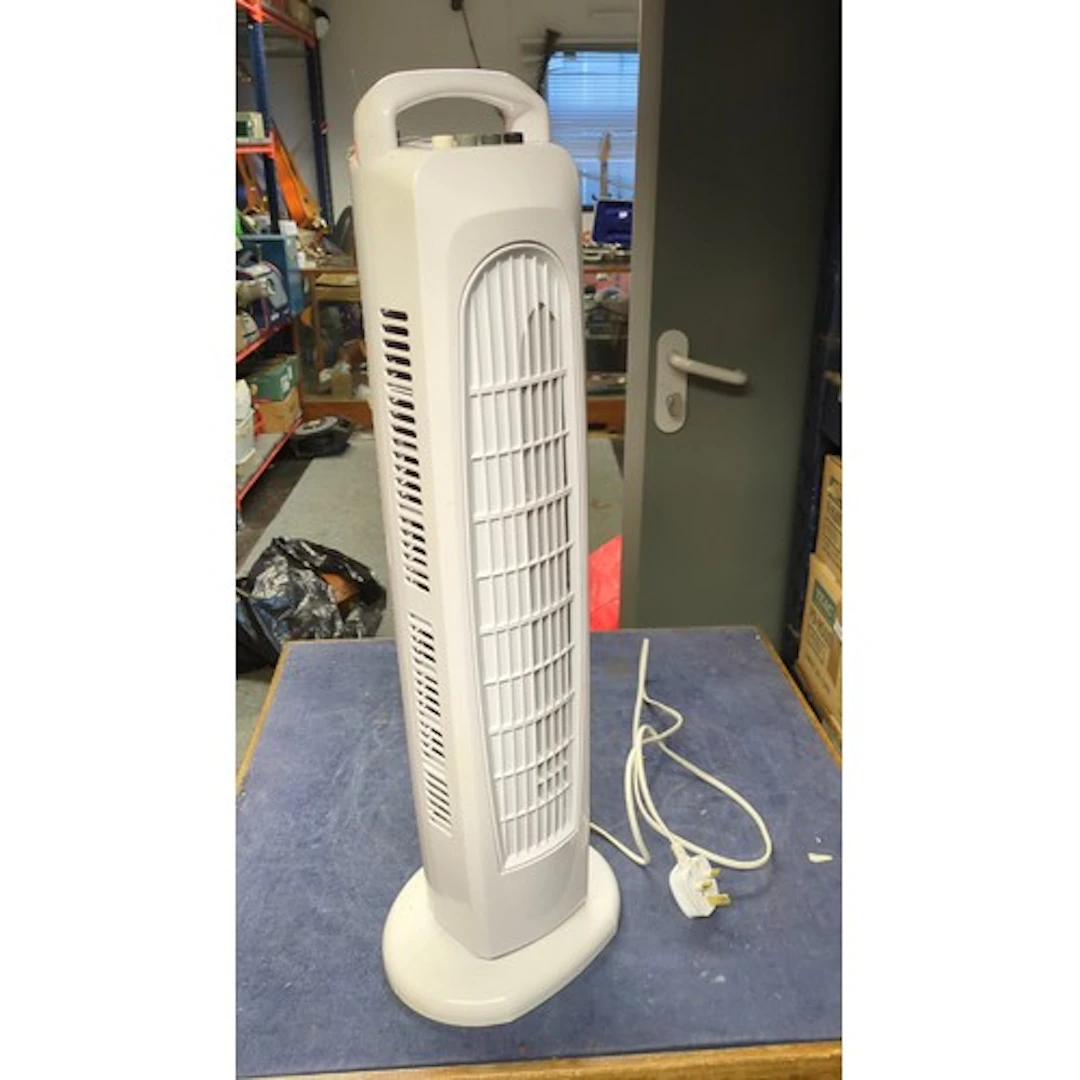 Proline PTF200T oscillating tower fan in white plastic, with...