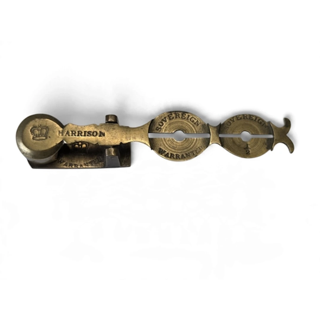 A 19th Century Harrison of Birmingham Sovereign Balance scal...
