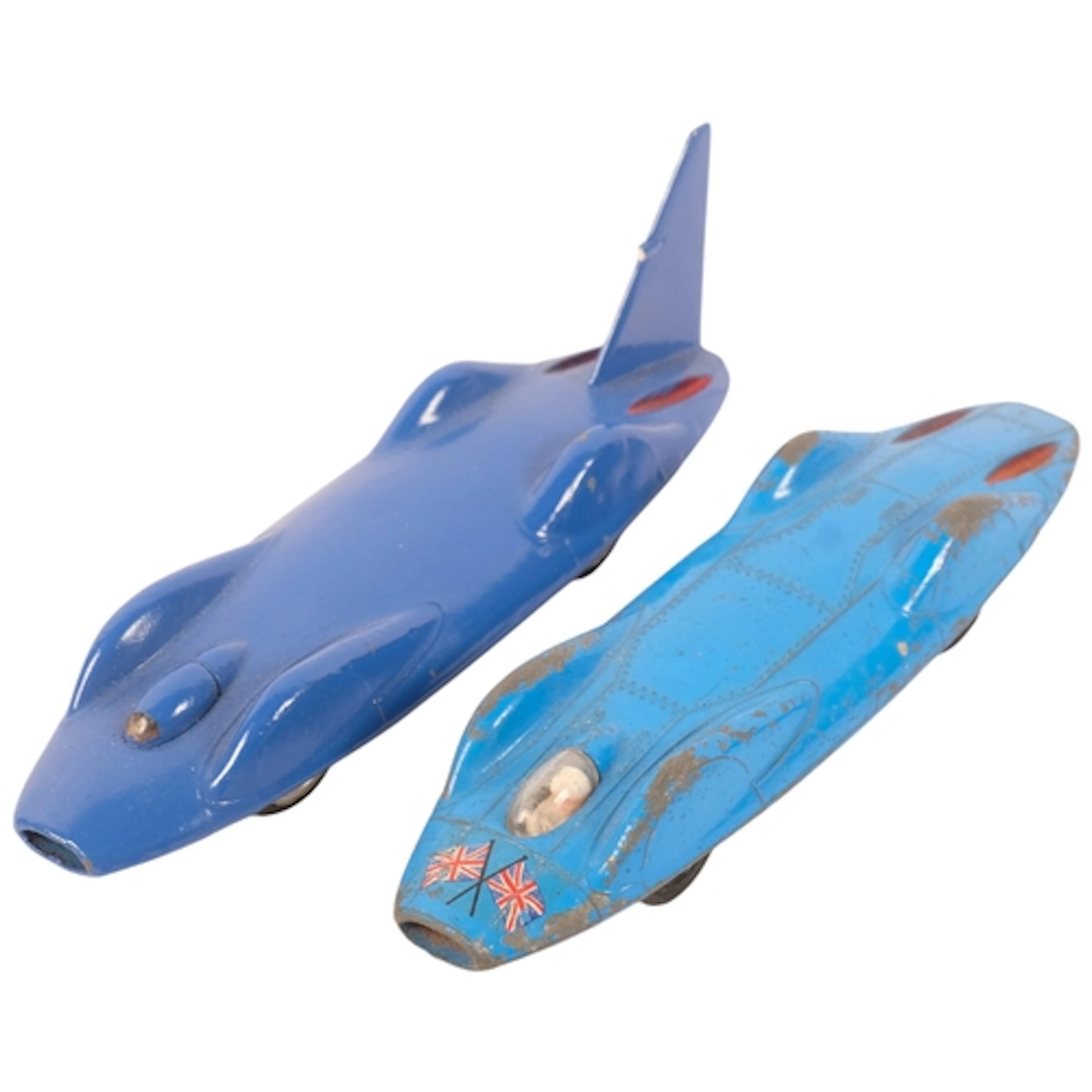 2 Corgi 153 Campbell Bluebird racing cars