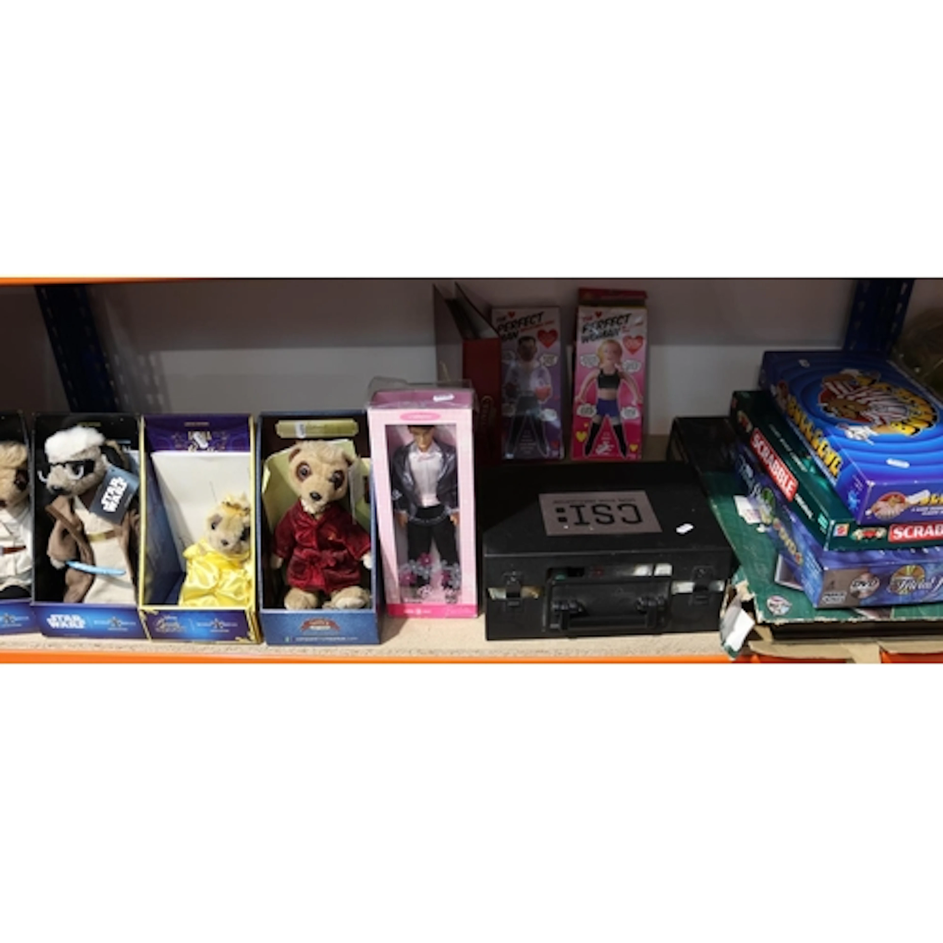 Vintage toys and games to include the perfect woman and perf...