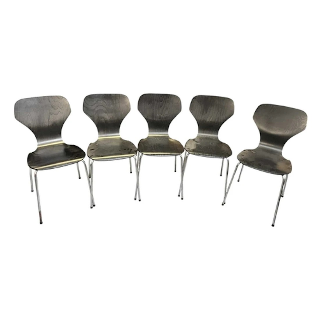 Erik Jørgensen for Phoenix Danerka - Rondo Chair - a set of ...