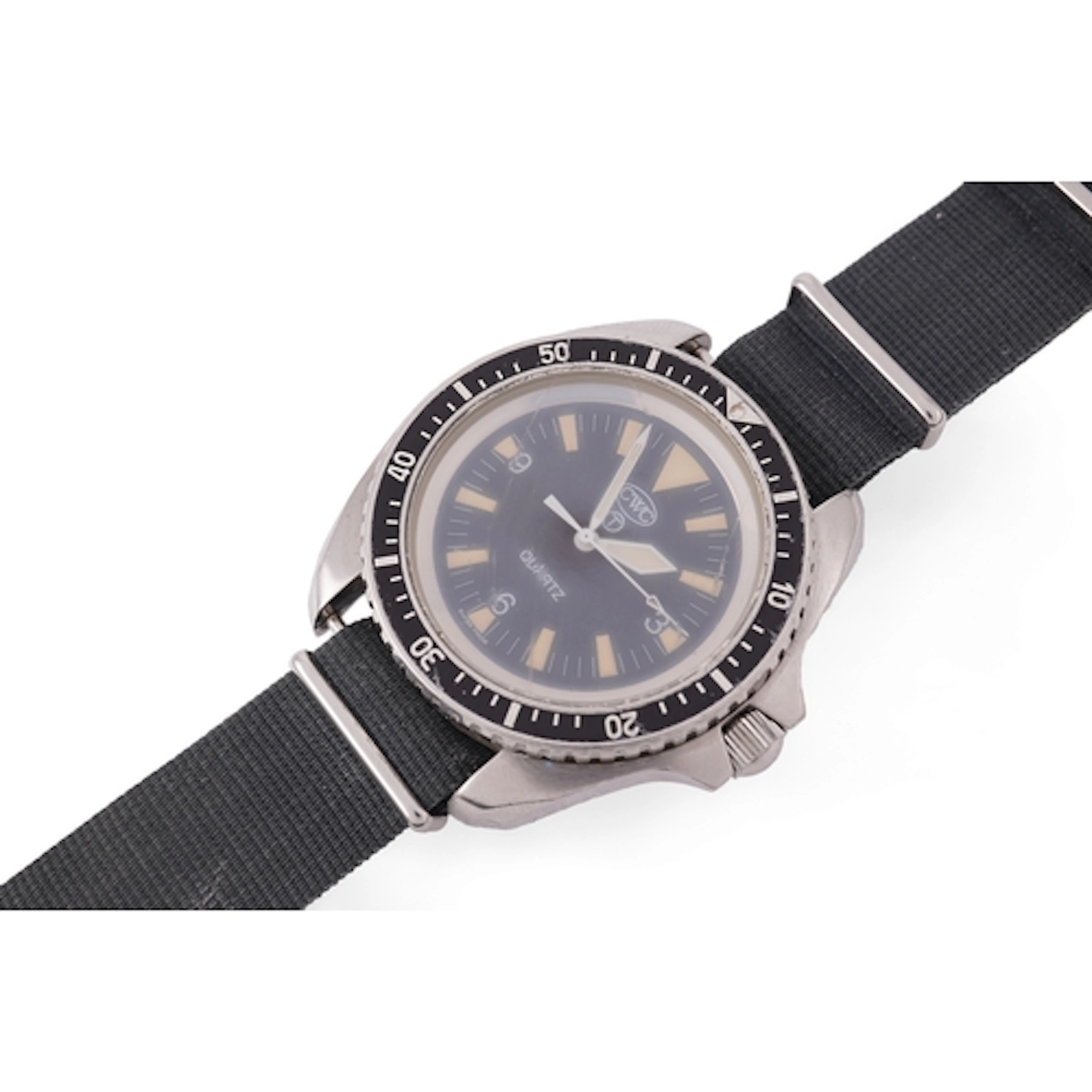 A gentleman's stainless steel CWC British Military Issue Roy...