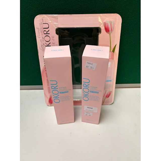 Two 250ml bottles of Okoru body lotion spray (405-73) *This ...