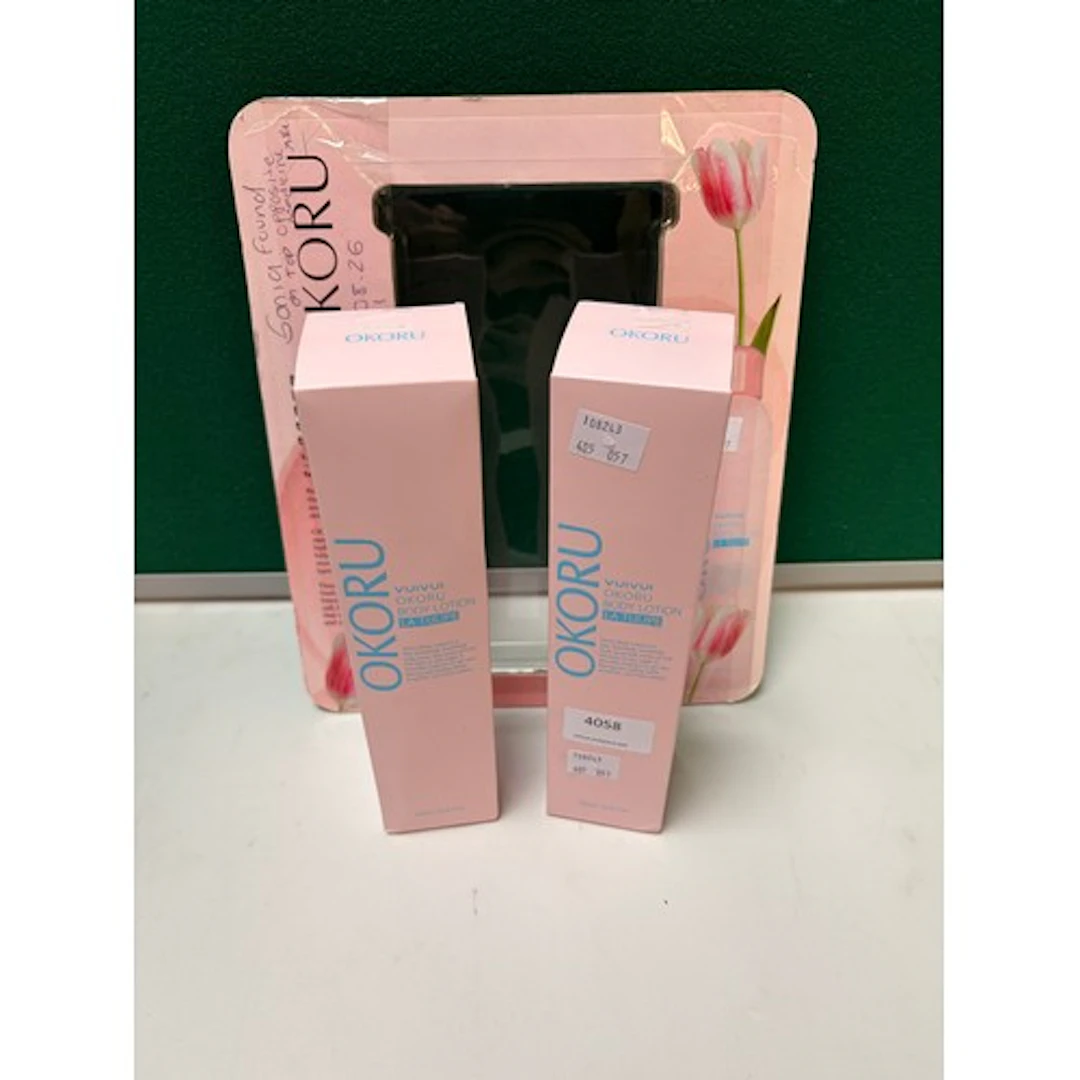 Two 250ml bottles of Okoru body lotion spray (405-73) *This ...