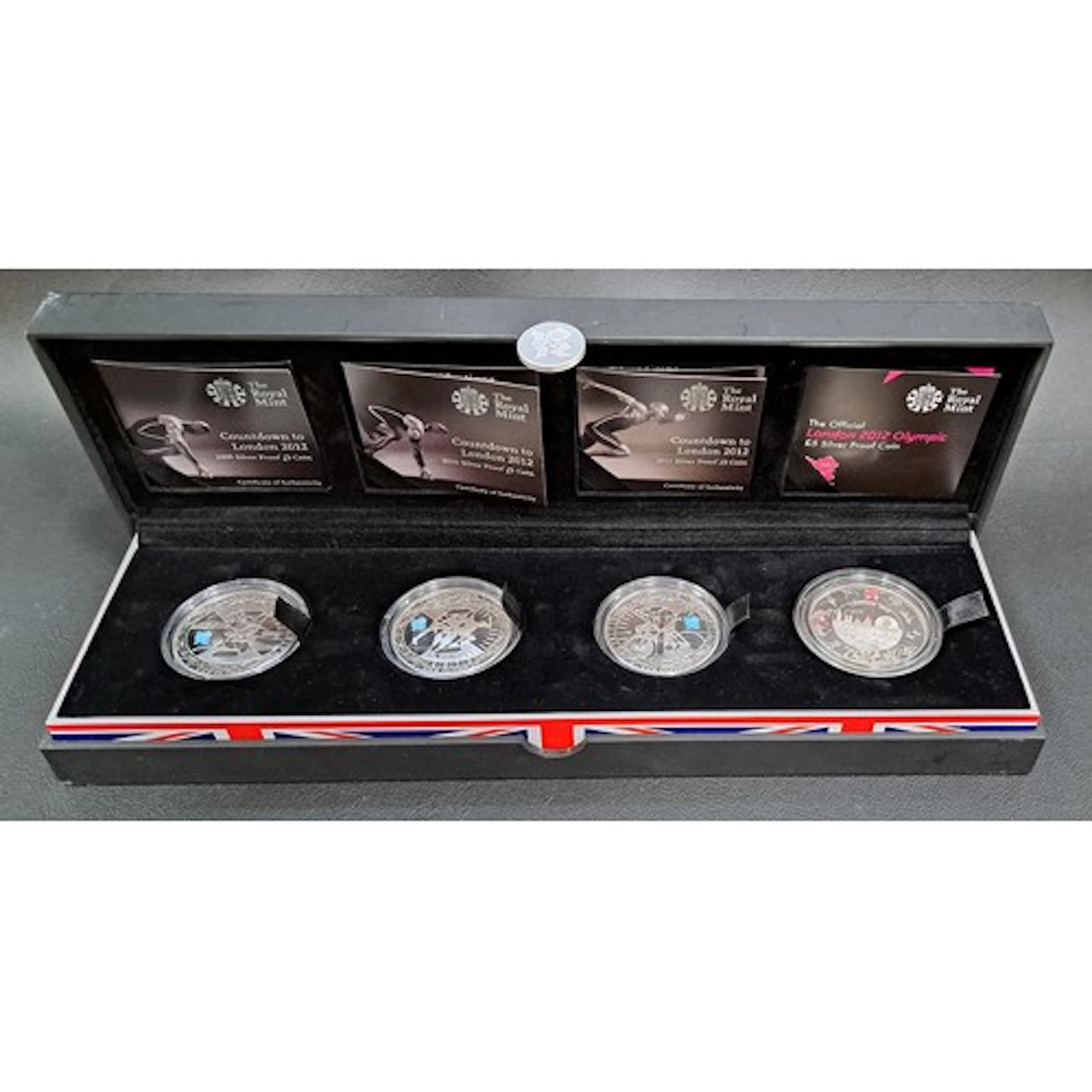 ROYAL MINT COUNTDOWN TO LONDON 2012 OLYMPICS SILVER PROOF CO...