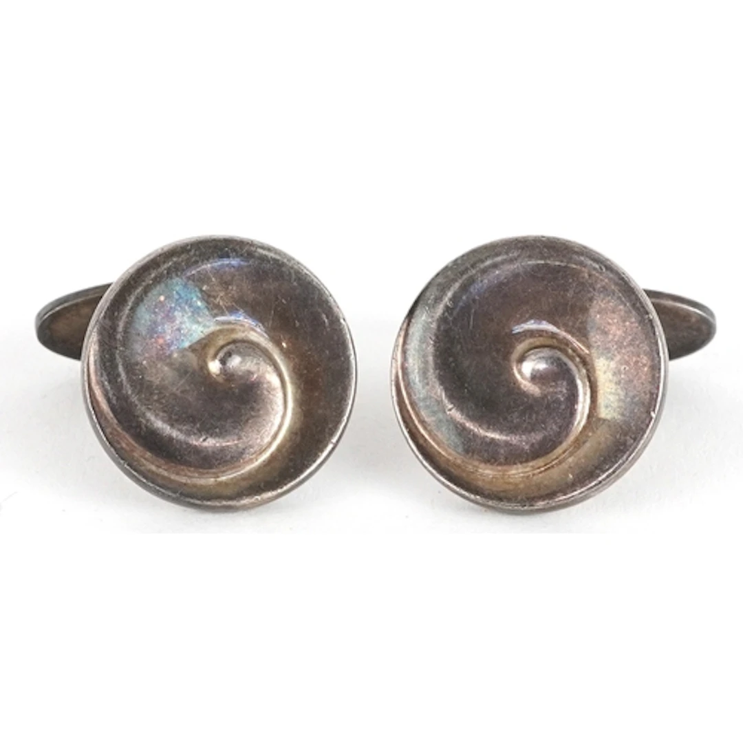 Torun Bulow-Hube for Georg Jensen, pair of mid century Danis...