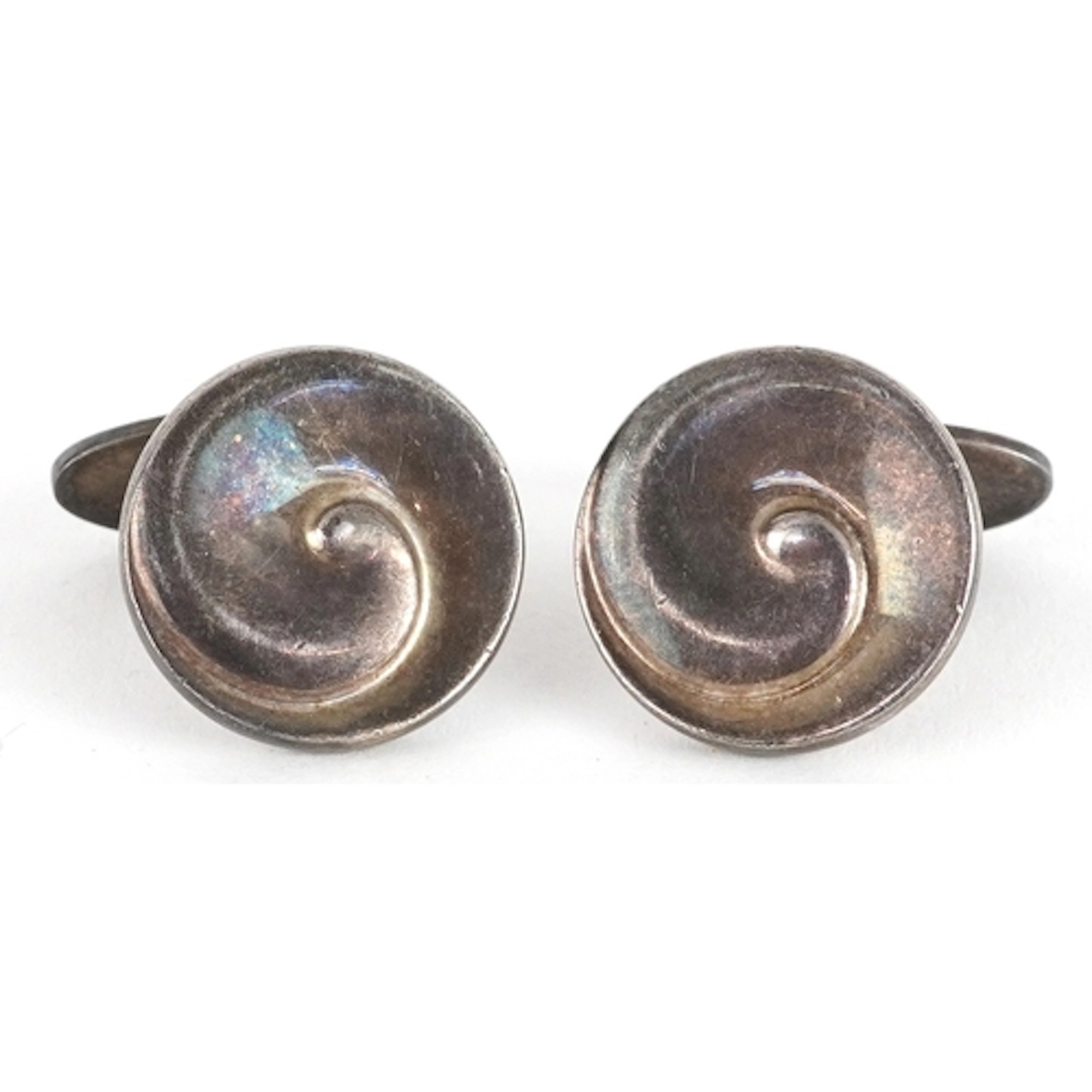 Torun Bulow-Hube for Georg Jensen, pair of mid century Danis...