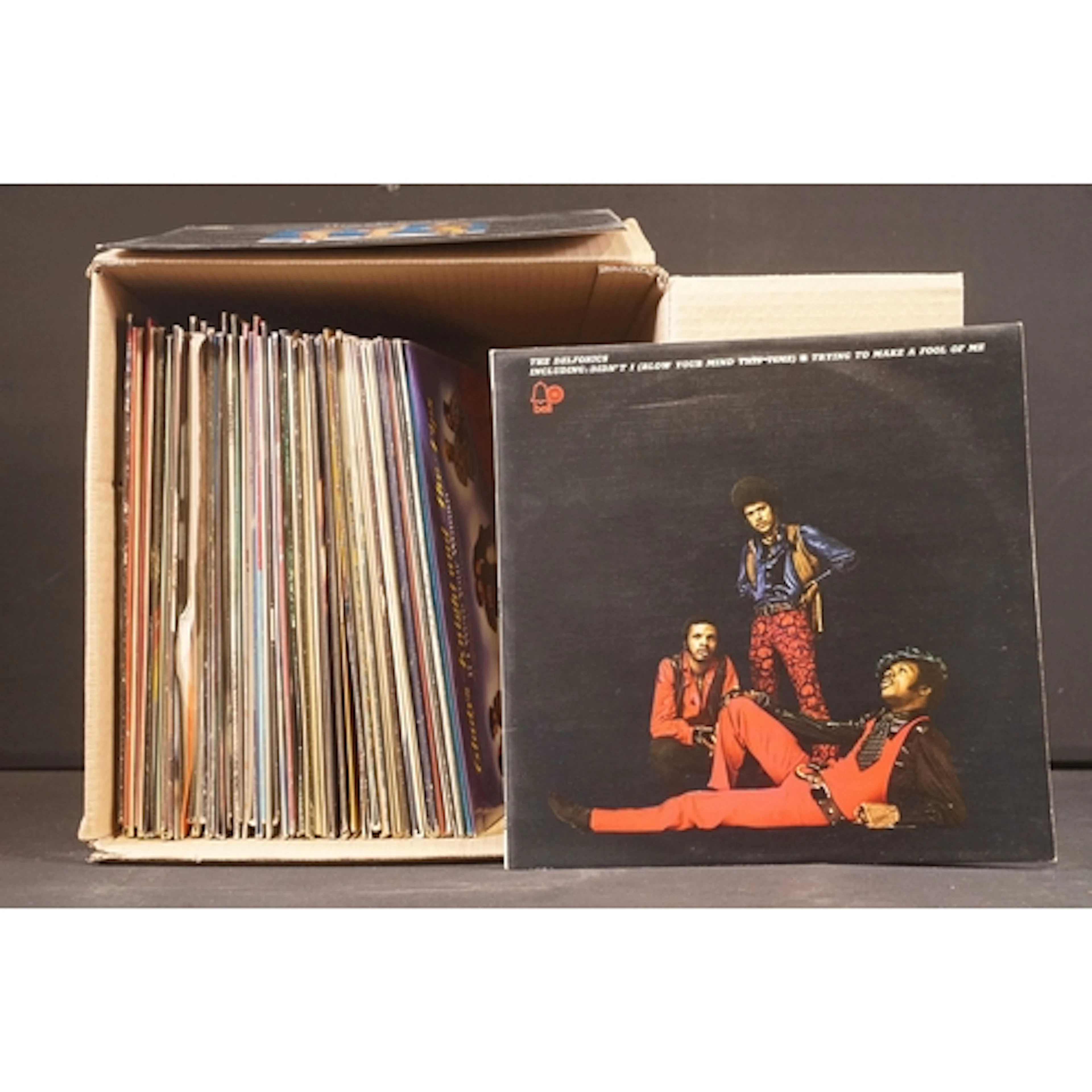 Vinyl - Over 55 Rock & Pop LPs to include The Delfonics x 2,...