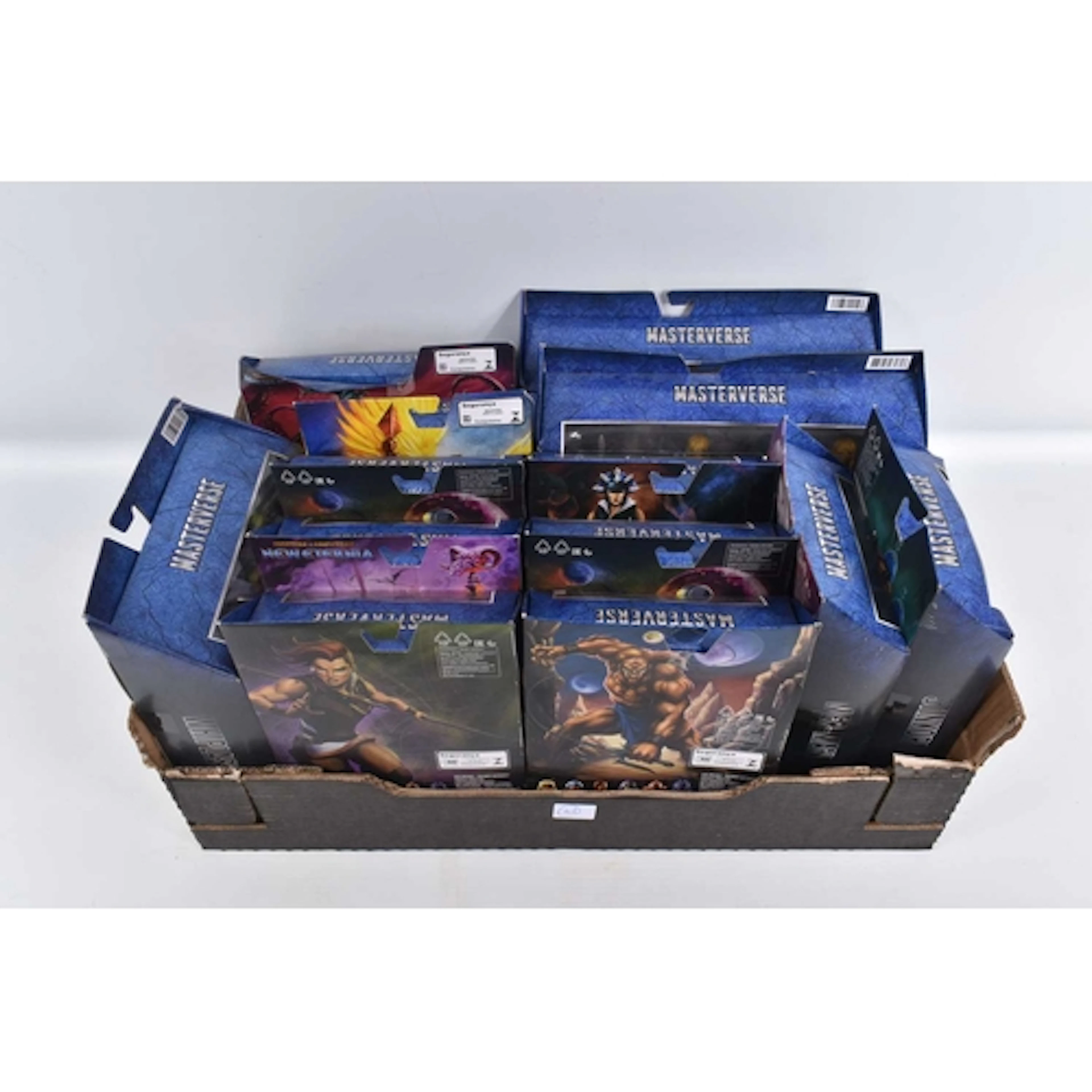 THIRTEEN BOXED MATTEL MASTERVERSE MASTERS OF THE UNIVERSE FI...