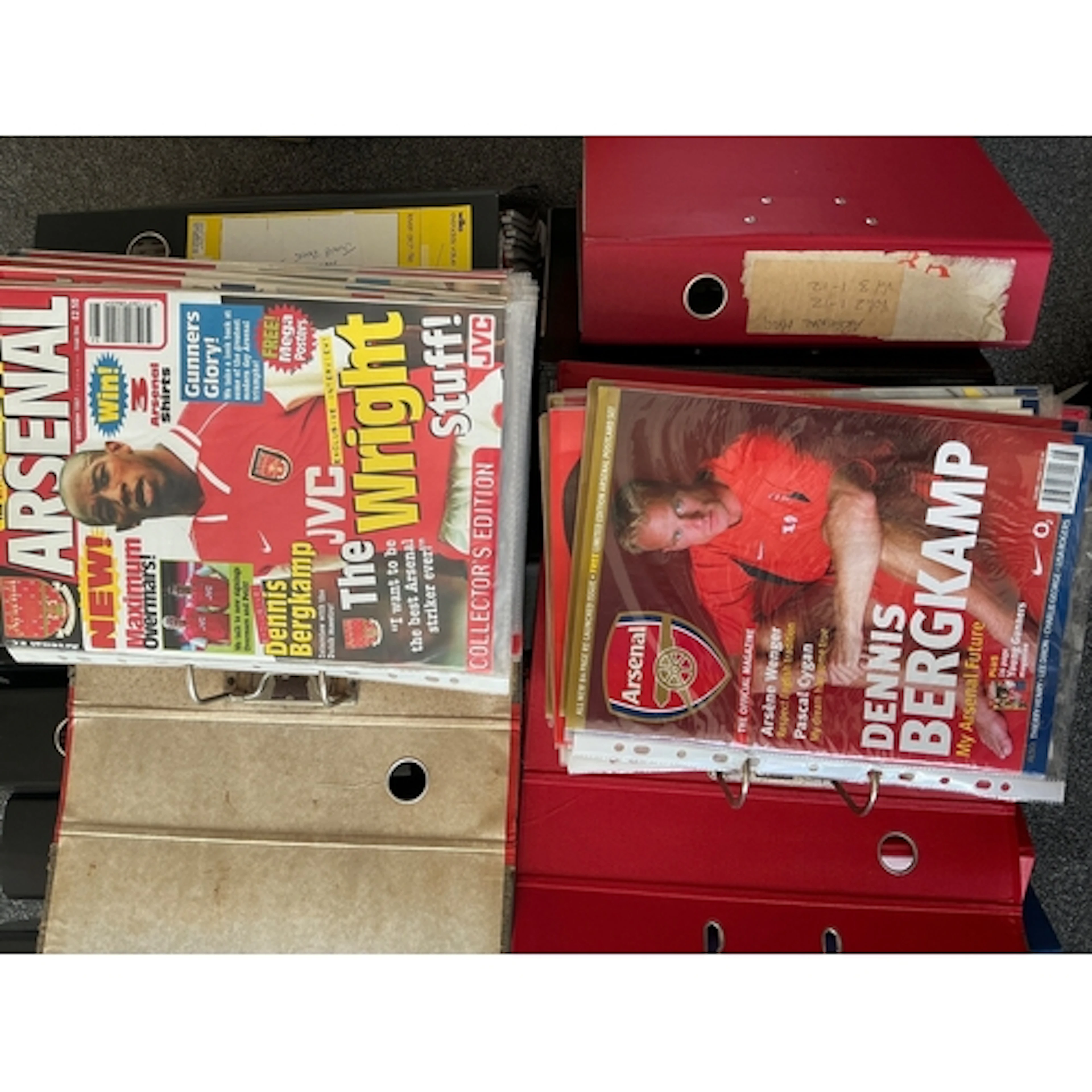 Official Arsenal Football Magazine Collection: Believed to b...