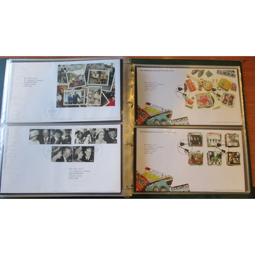 FDCs range from 1967 to 2007, plus a small range of world st...