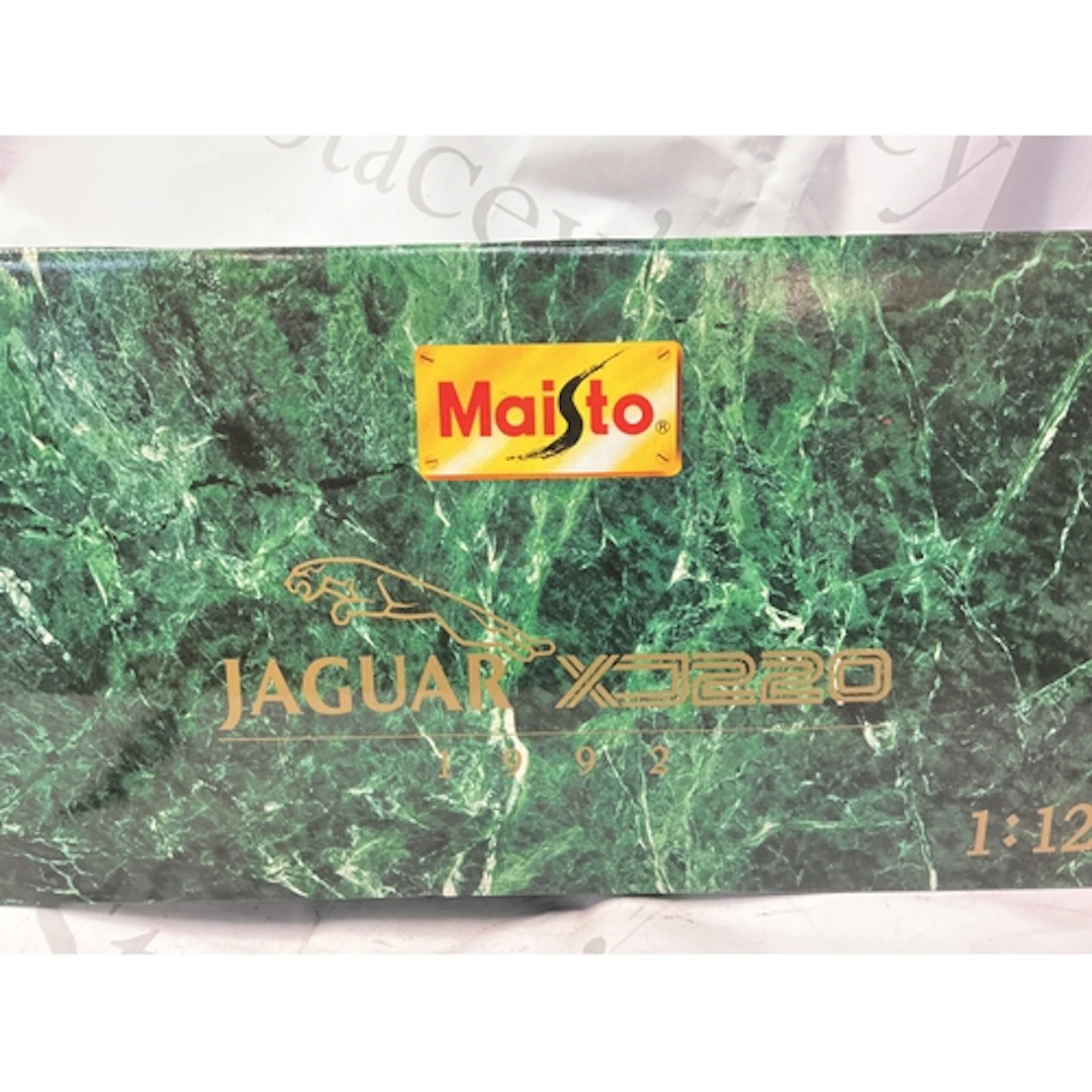 A Boxed Maisto 1/12 scale Jaguar XJ220