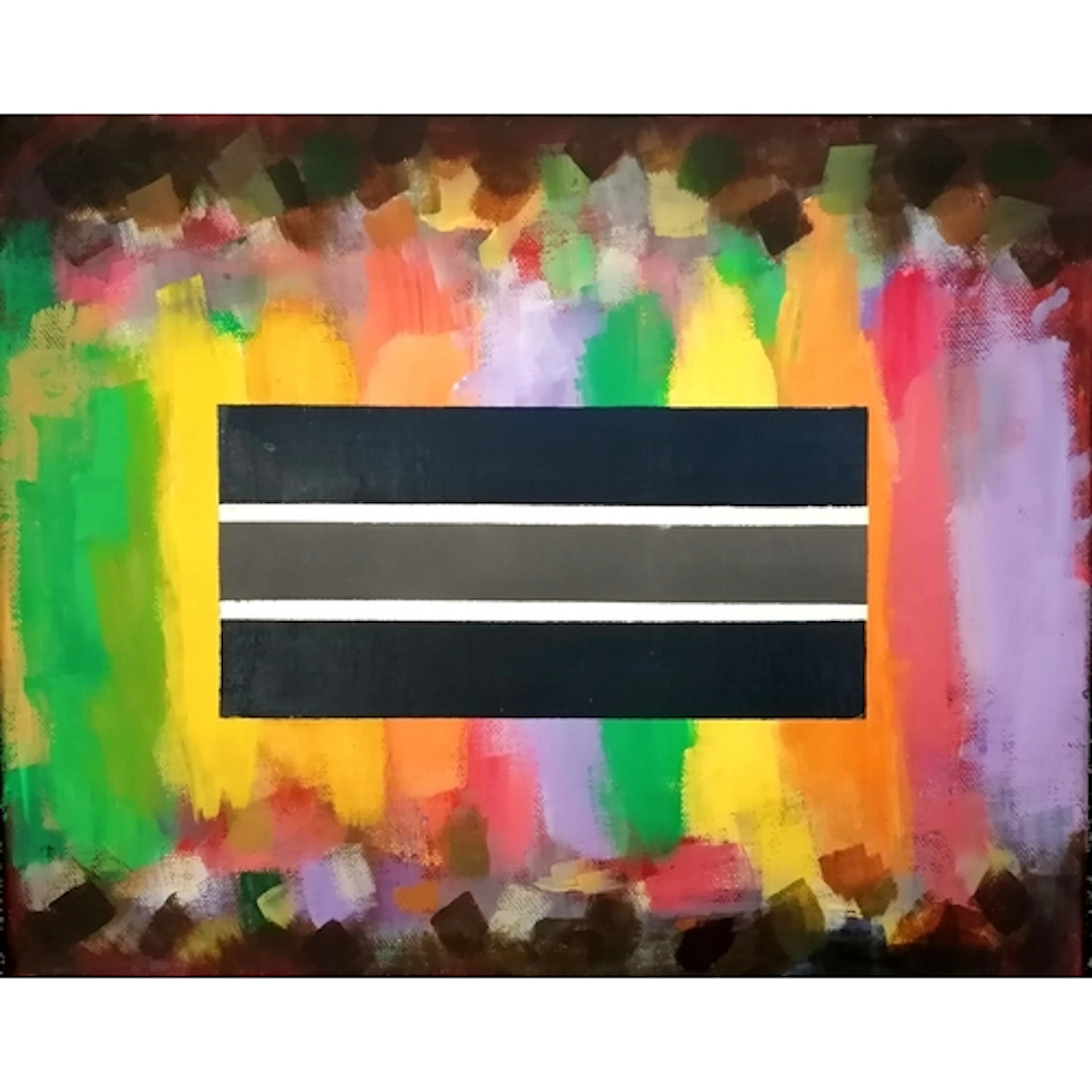 Tom Cullen Contemporary painting on canvas - signed & titled...