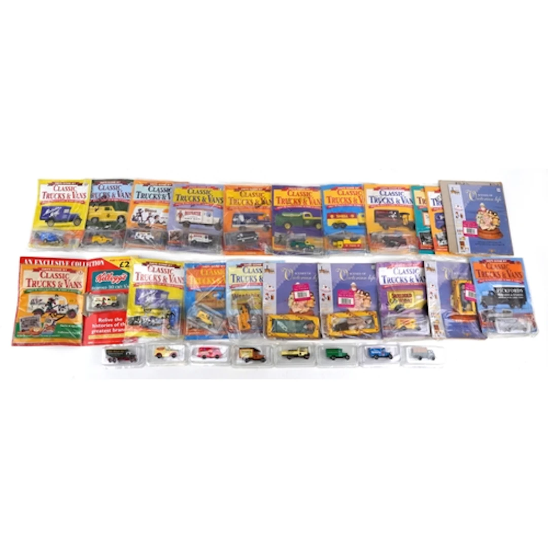 Collection of collector's Hachette Partworks Series with die...