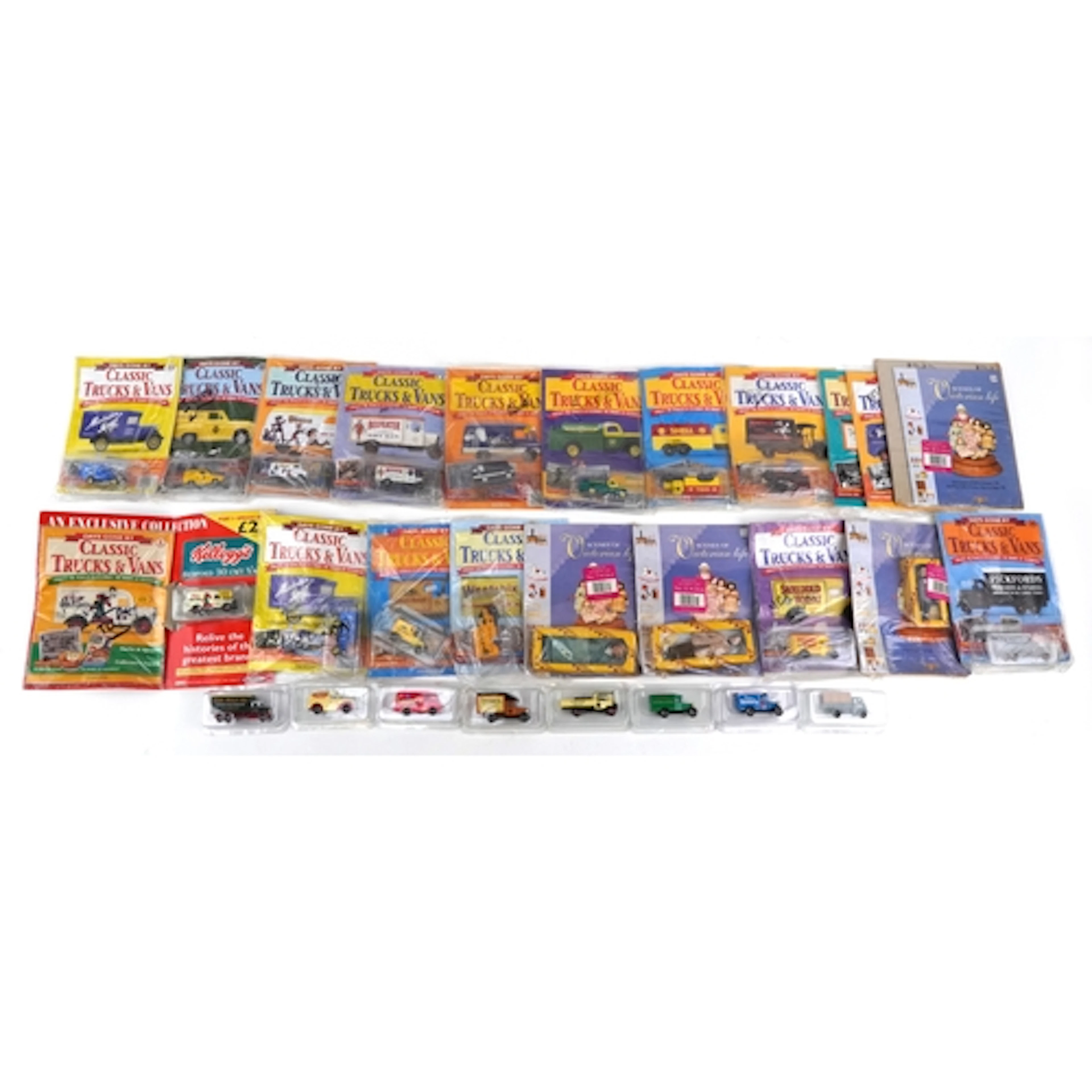 Collection of collector's Hachette Partworks Series with die...