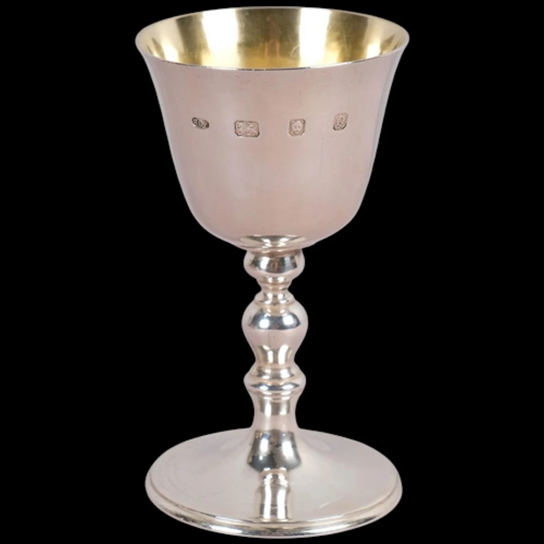 An Elizabeth II silver goblet, Rodney Clive Pettit, London 1...