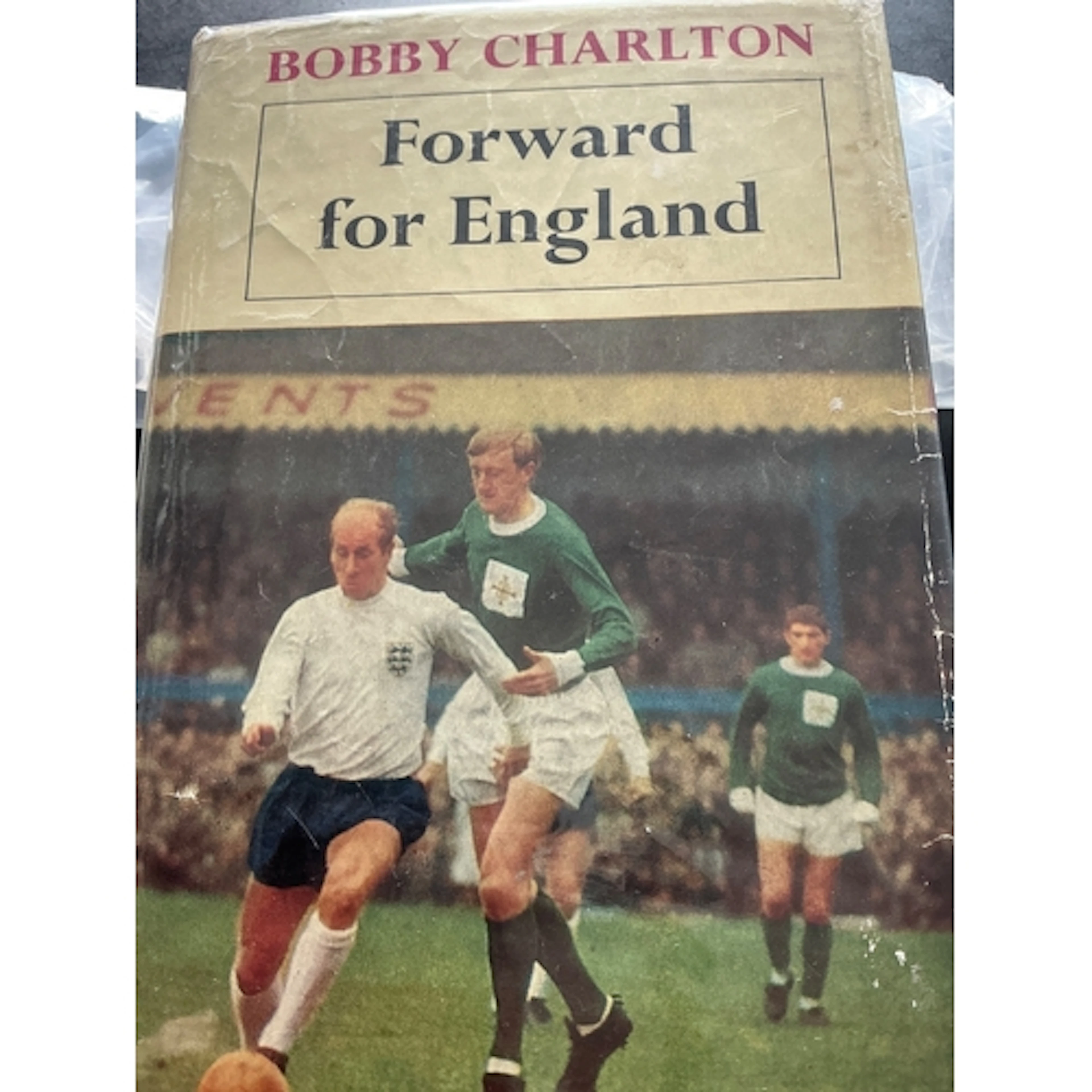 Bobby Charlton Manchester United + England Signed Football B...