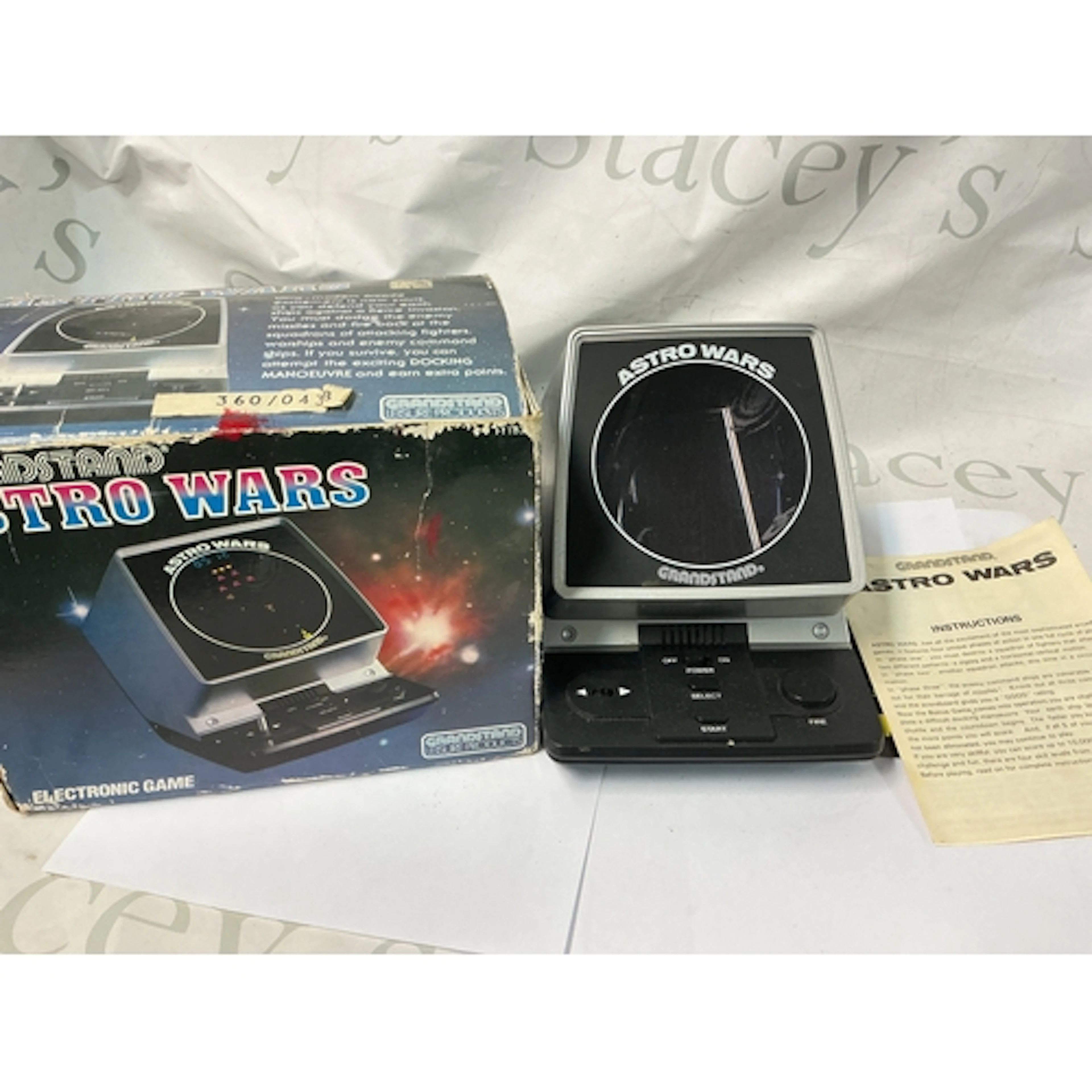 A Boxed Grandstand Astro Wars. A/F. No Reserve.