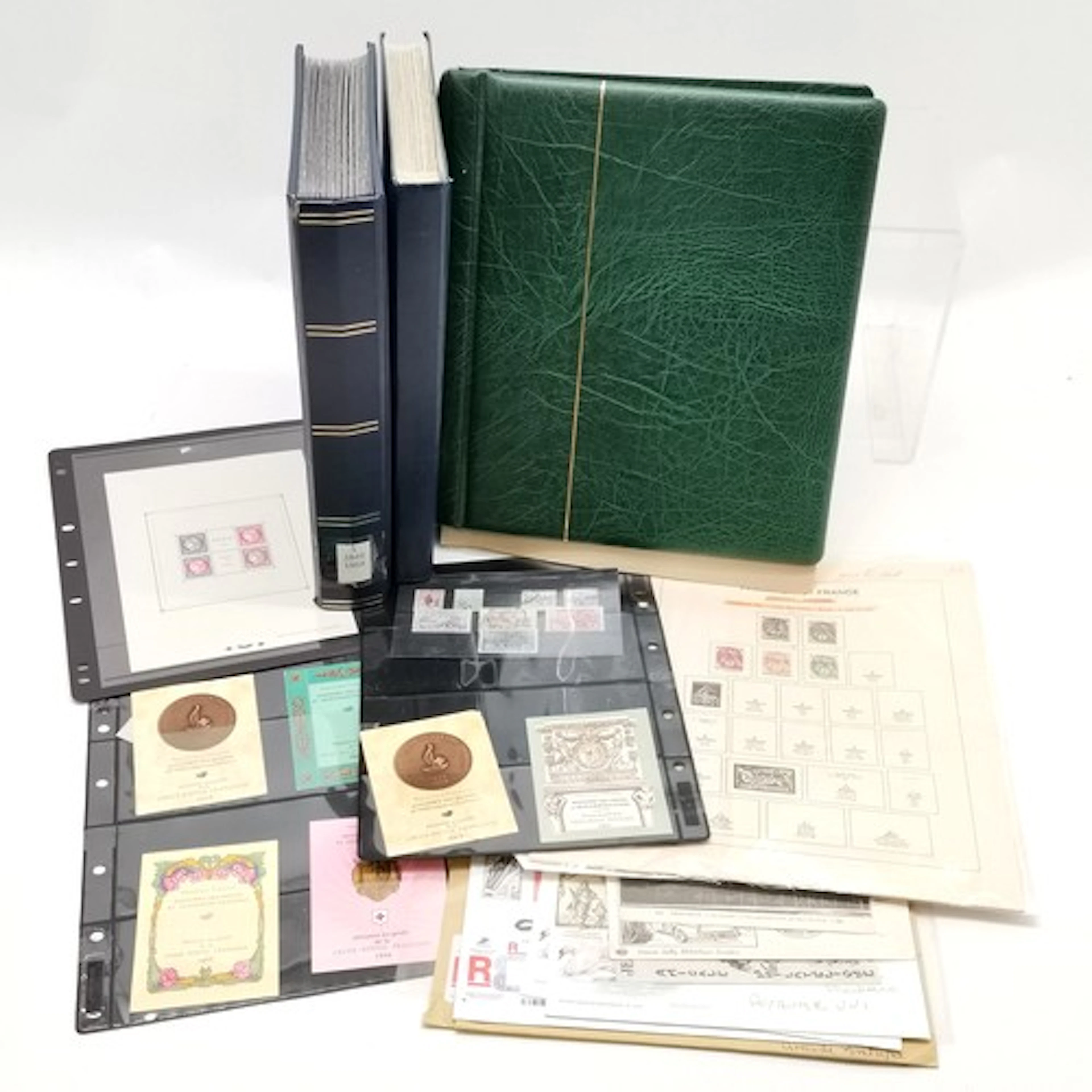 Useful collection of French Stamps in 3 albums i) Lighthouse...