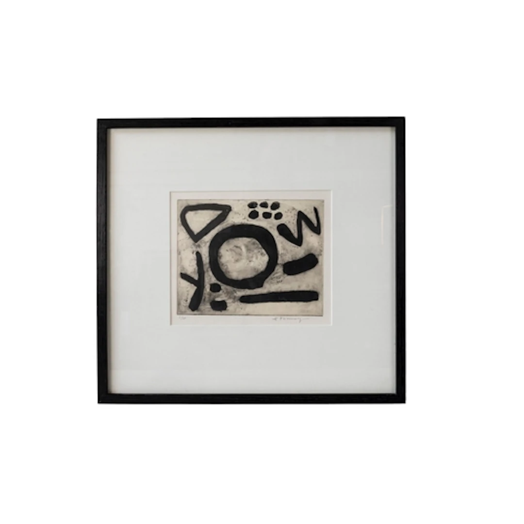 HEATHER PENNEY (British, 20th Century) 'IRTON' ETCHING WITH ...