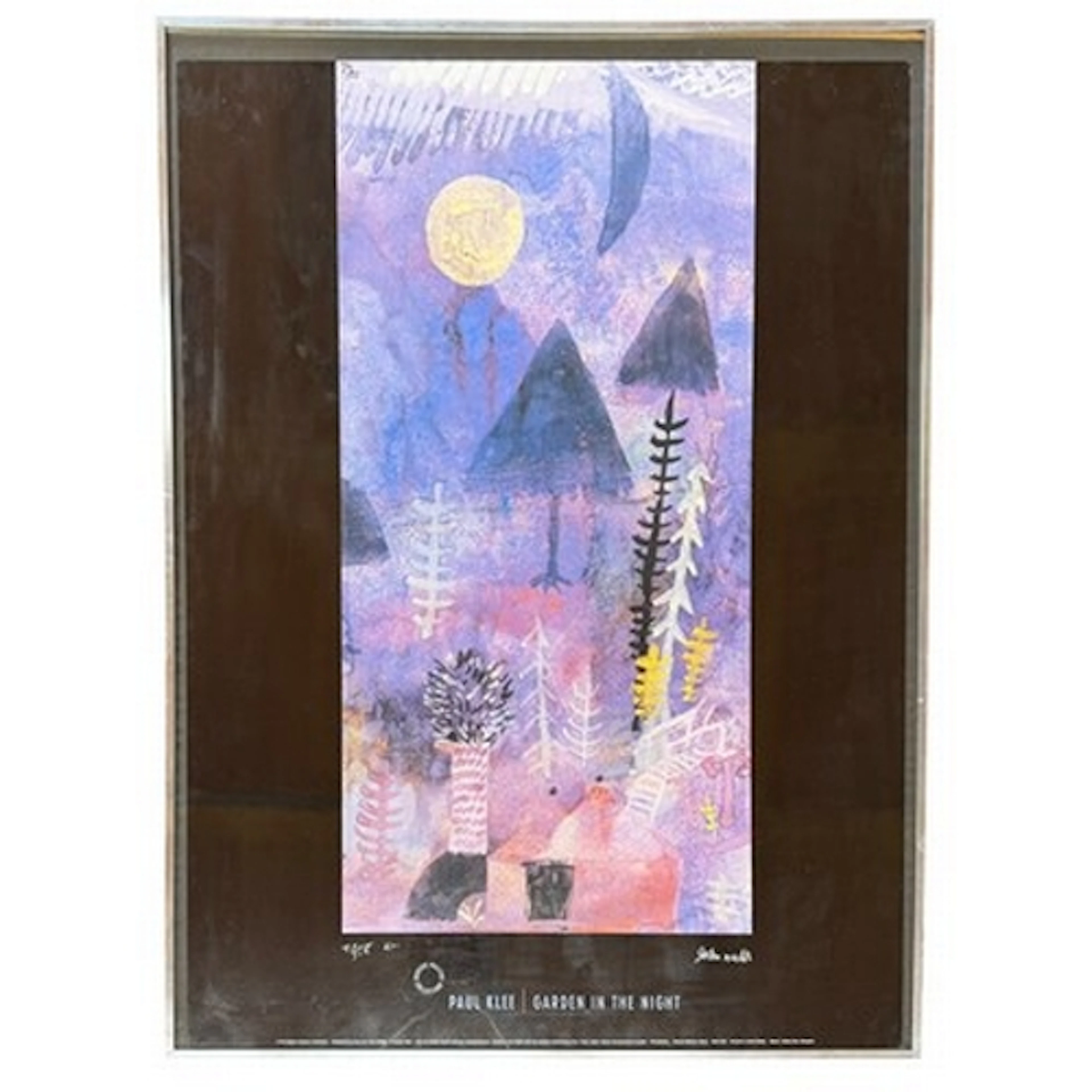 After Paul Klee - a later 20th century exhibition museum pos...