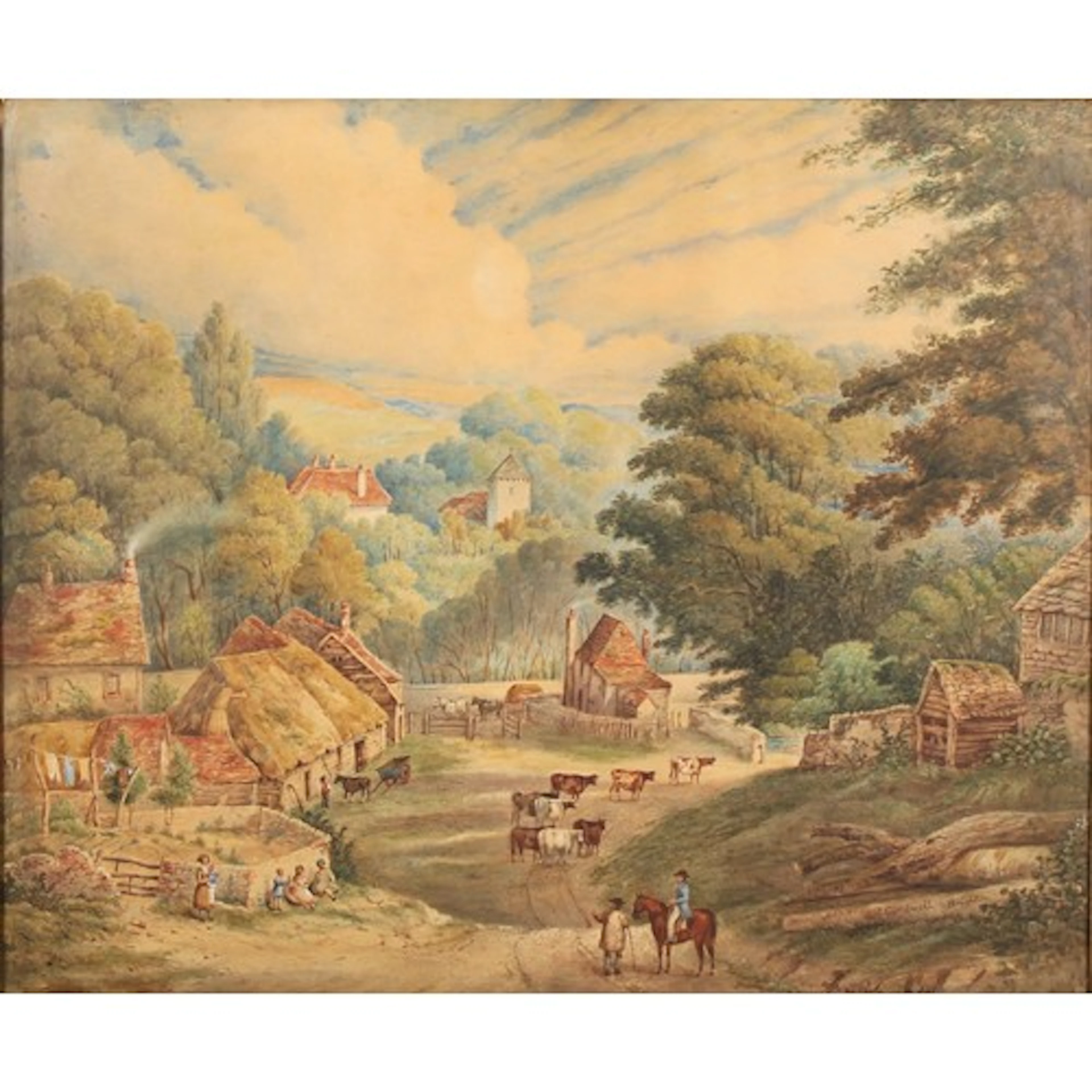 J. Cordwell (British, 19th century) Preston Manor, Brighton...