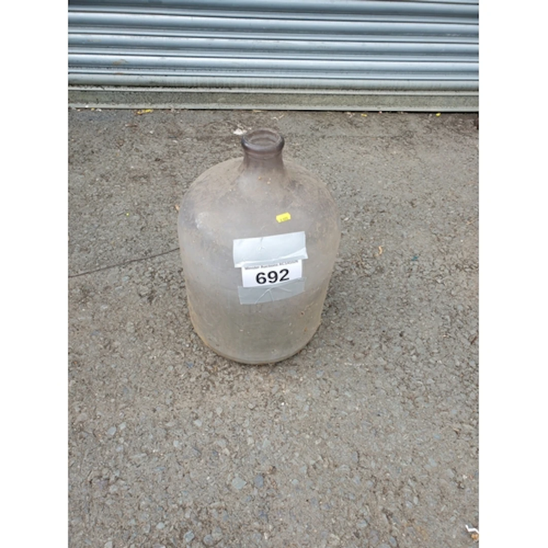 A large glass Carboy