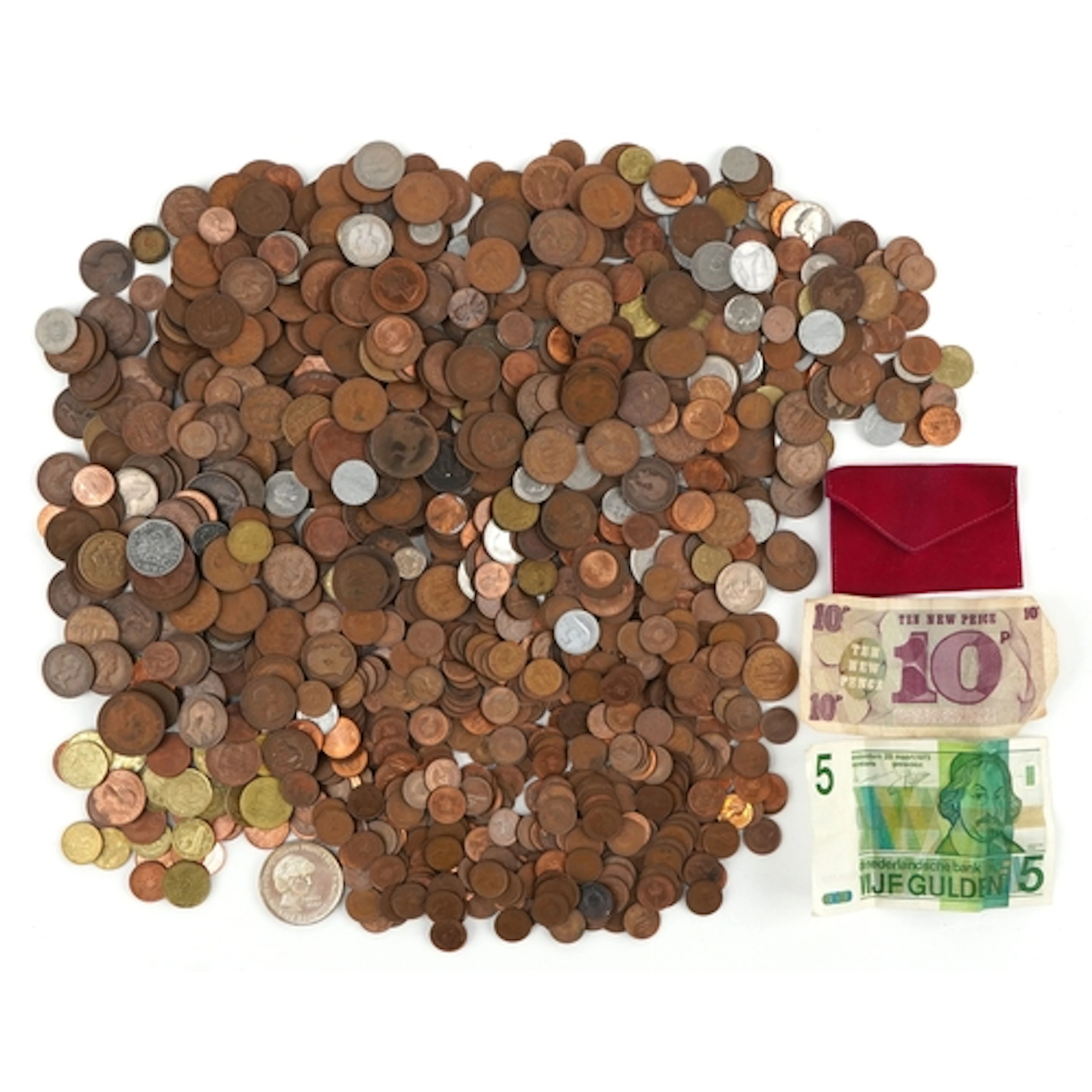 19th century British and world coins including USA coinage, ...