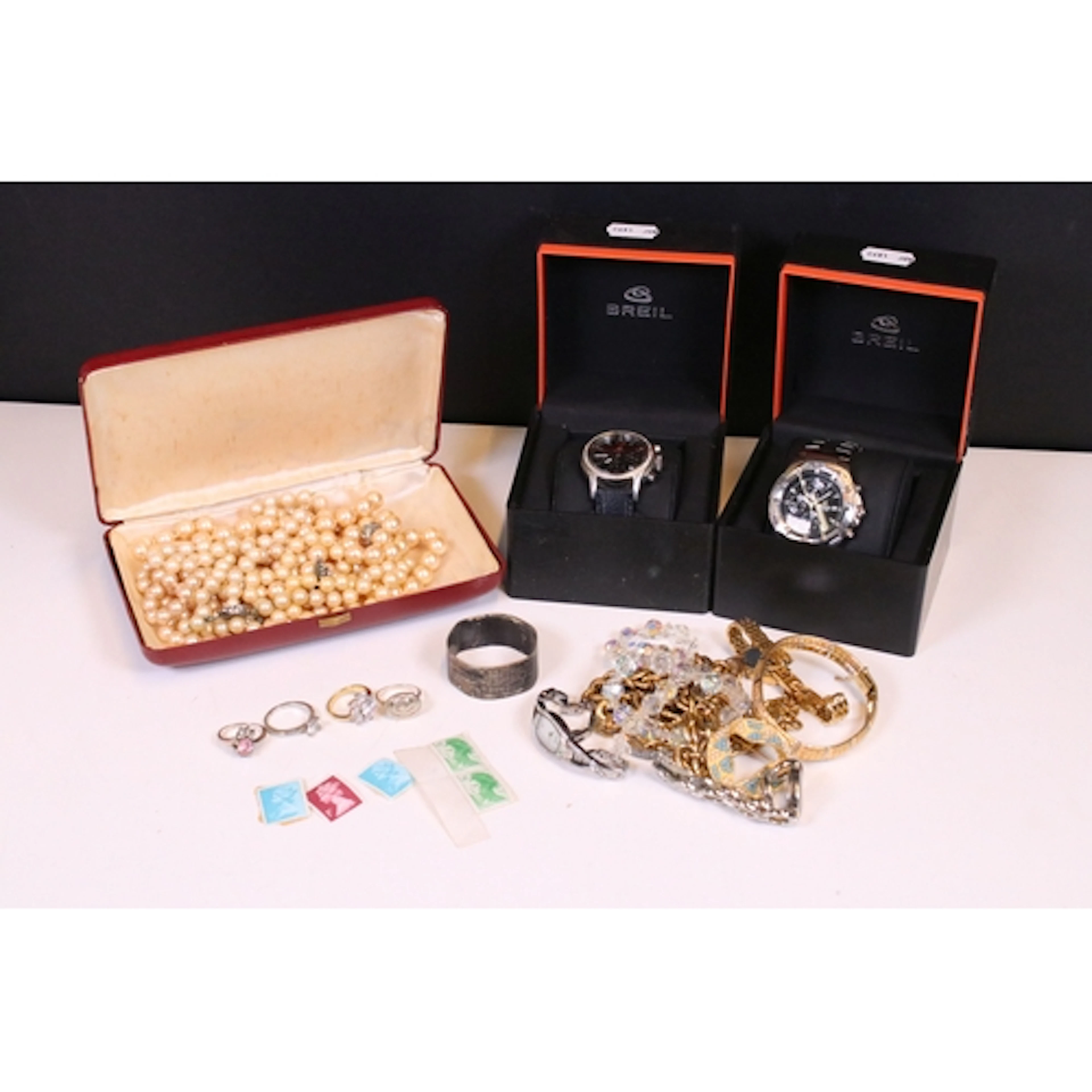 Pair of Breil watches to include BW0062 and a Chronograph St...