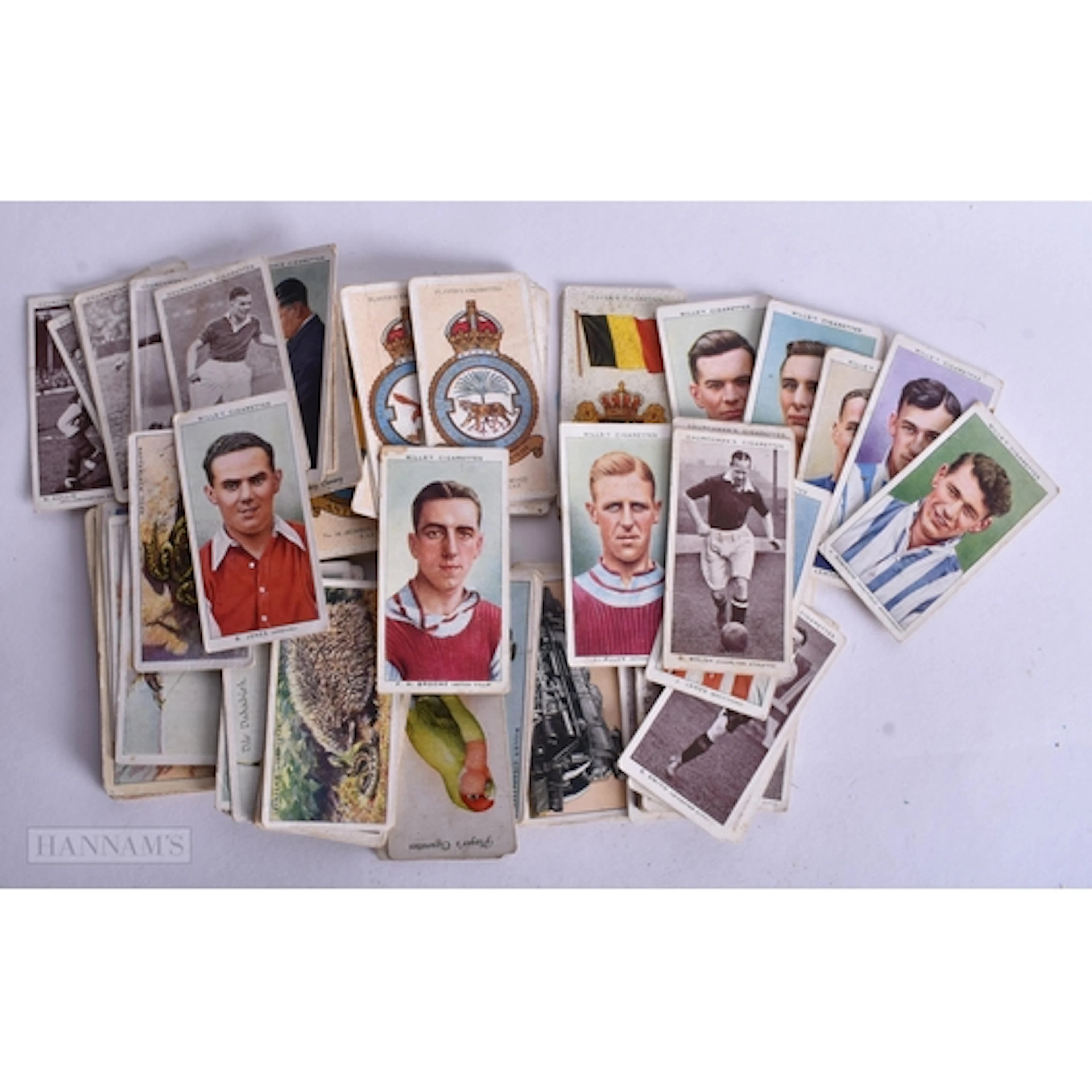 MISC CIGARETTE CARDS. (qty)