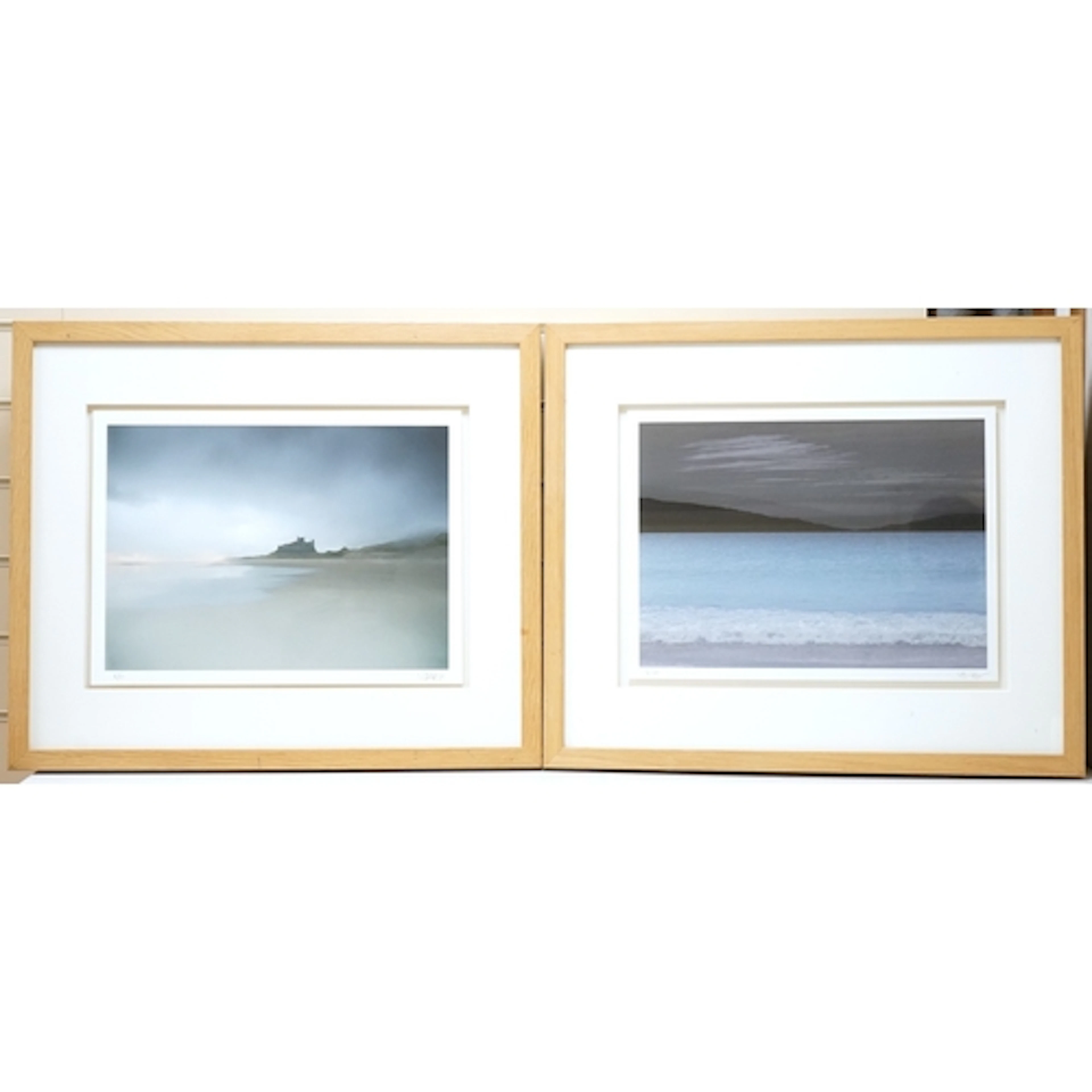 Valda Bailey (Contemporary), Seascape and coastline view, si...