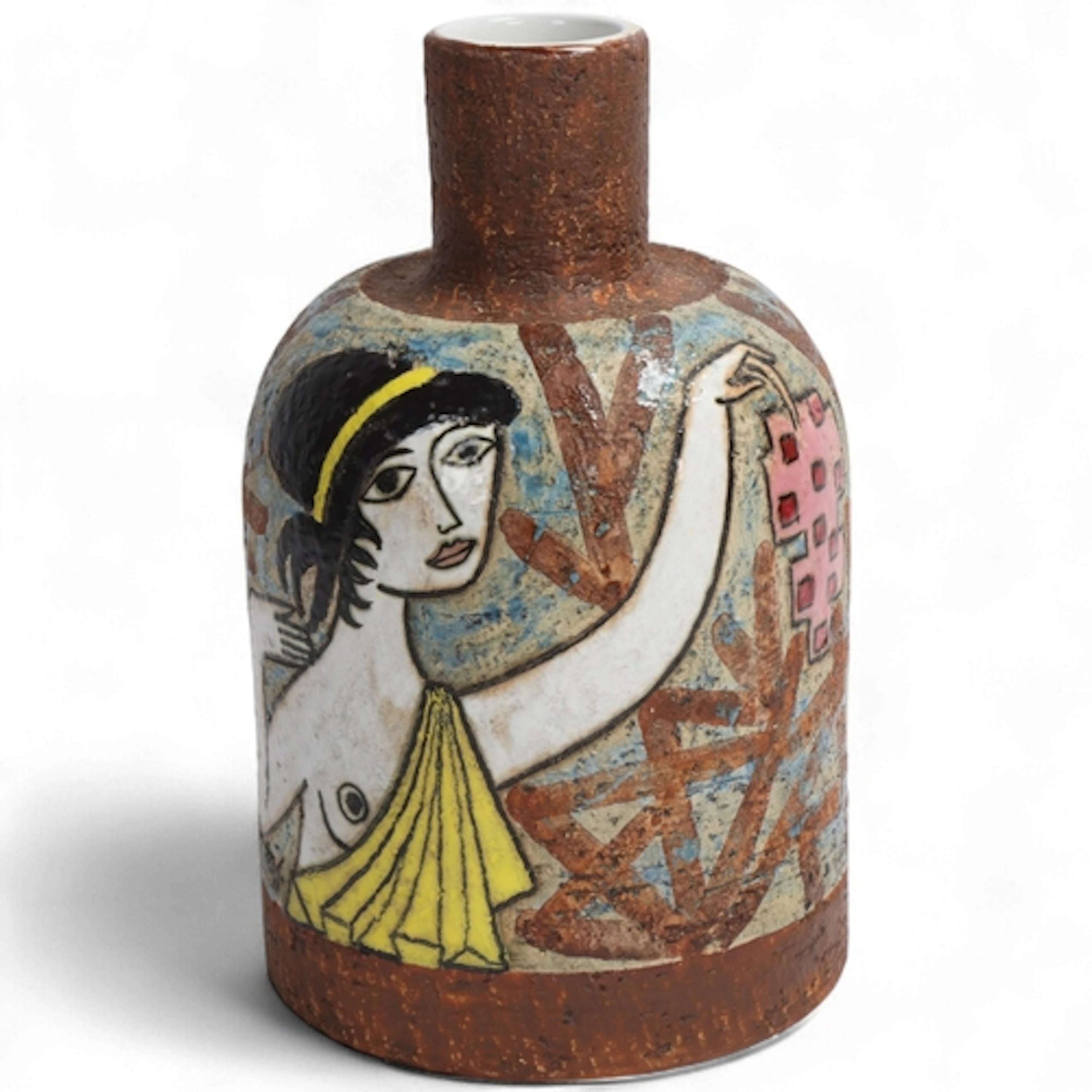 Mari Simmulson “Mariana” vase for Uppsala Ekeby. Signed ms i...