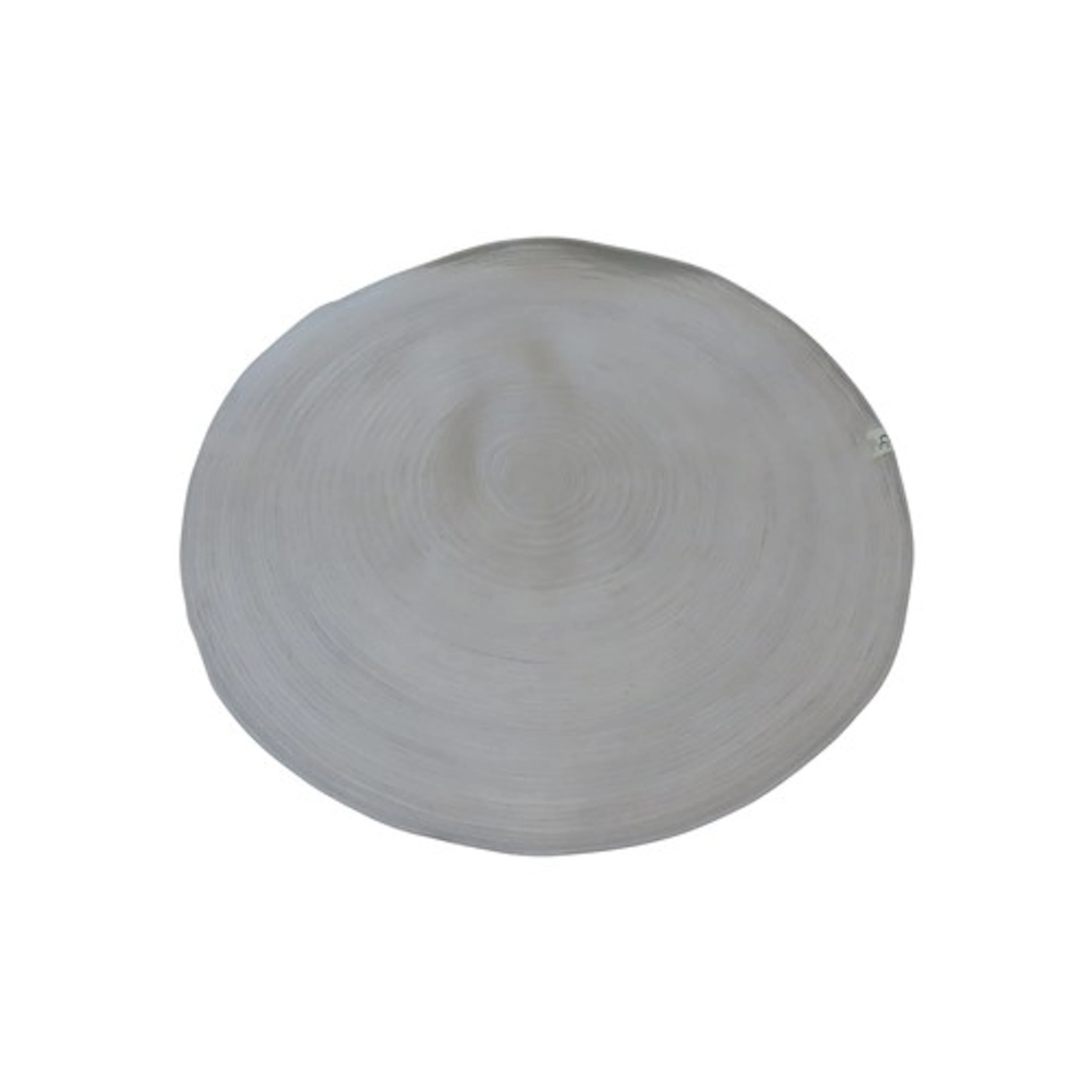 A contemporary white ground Merino wool rug in a white colou...