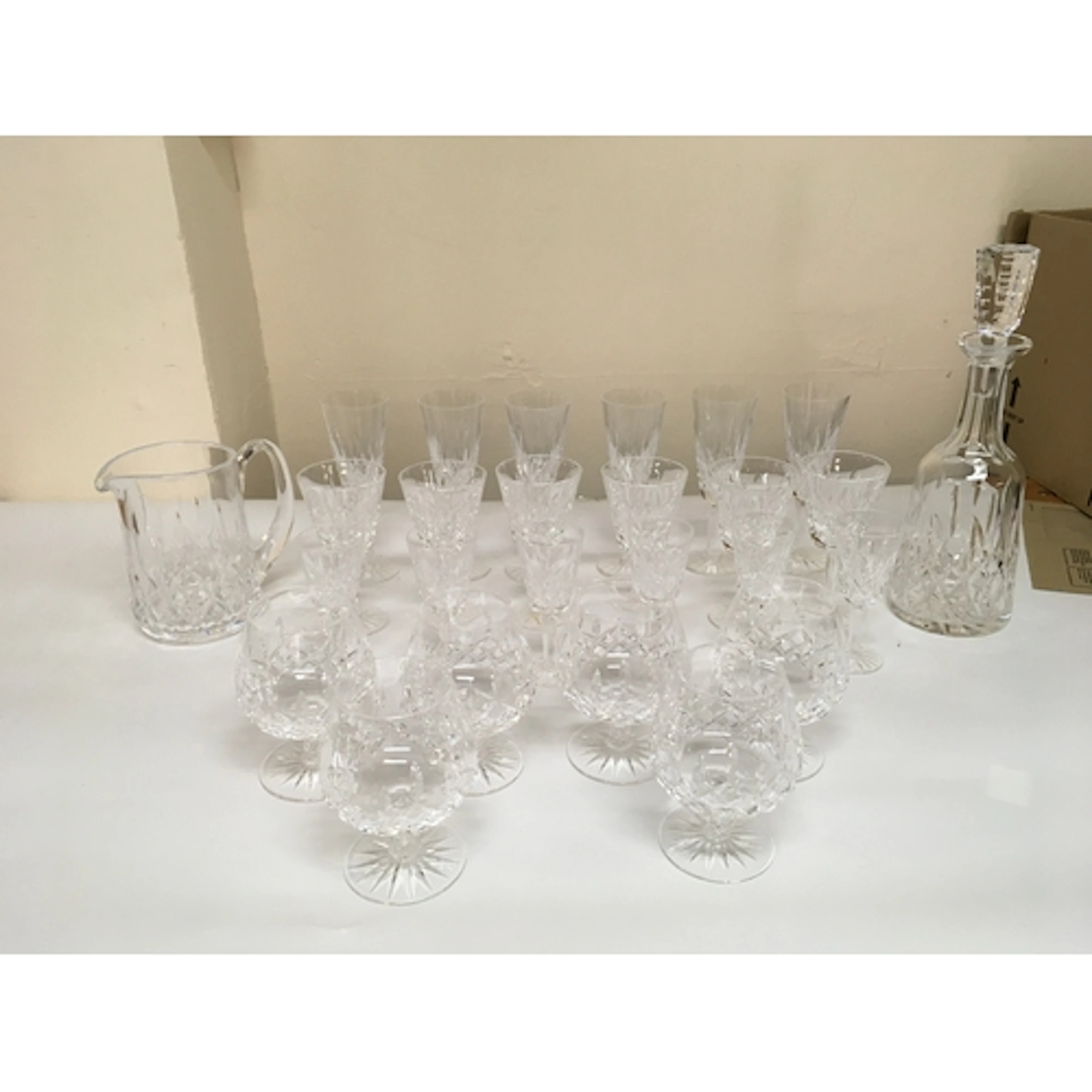 Waterford Crystal set of Lissmore to inc sets of six glasses...