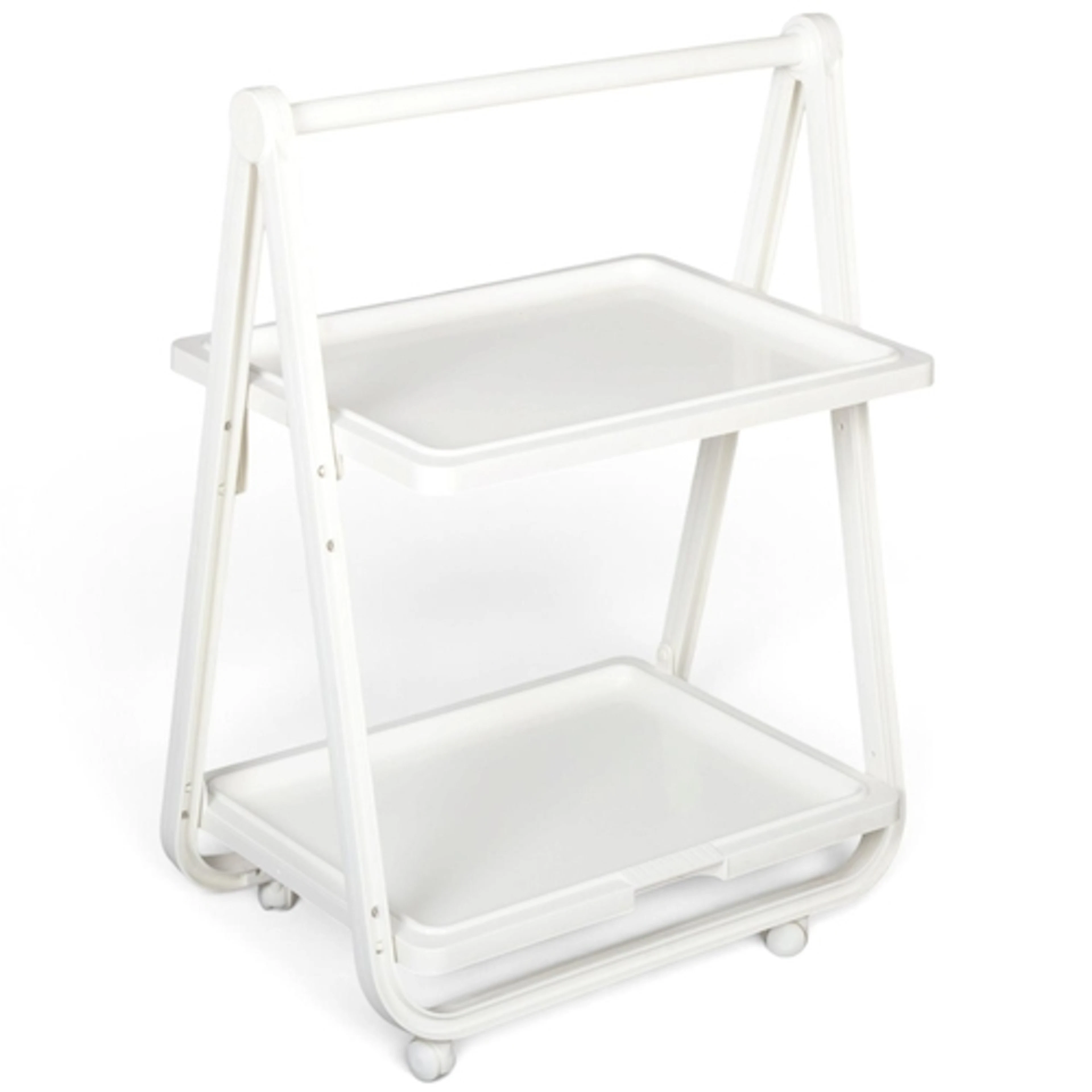 PIERRE CARDIN for Simo, Italy, a 1970s' white plastic dining...