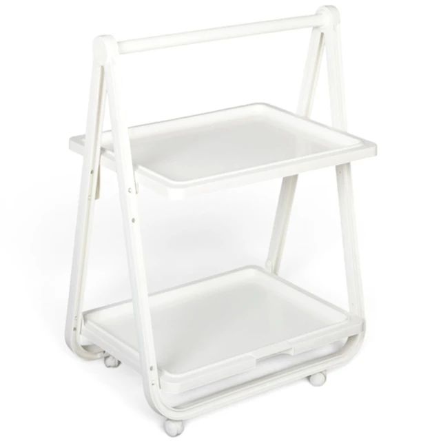 PIERRE CARDIN for Simo, Italy, a 1970s' white plastic dining...