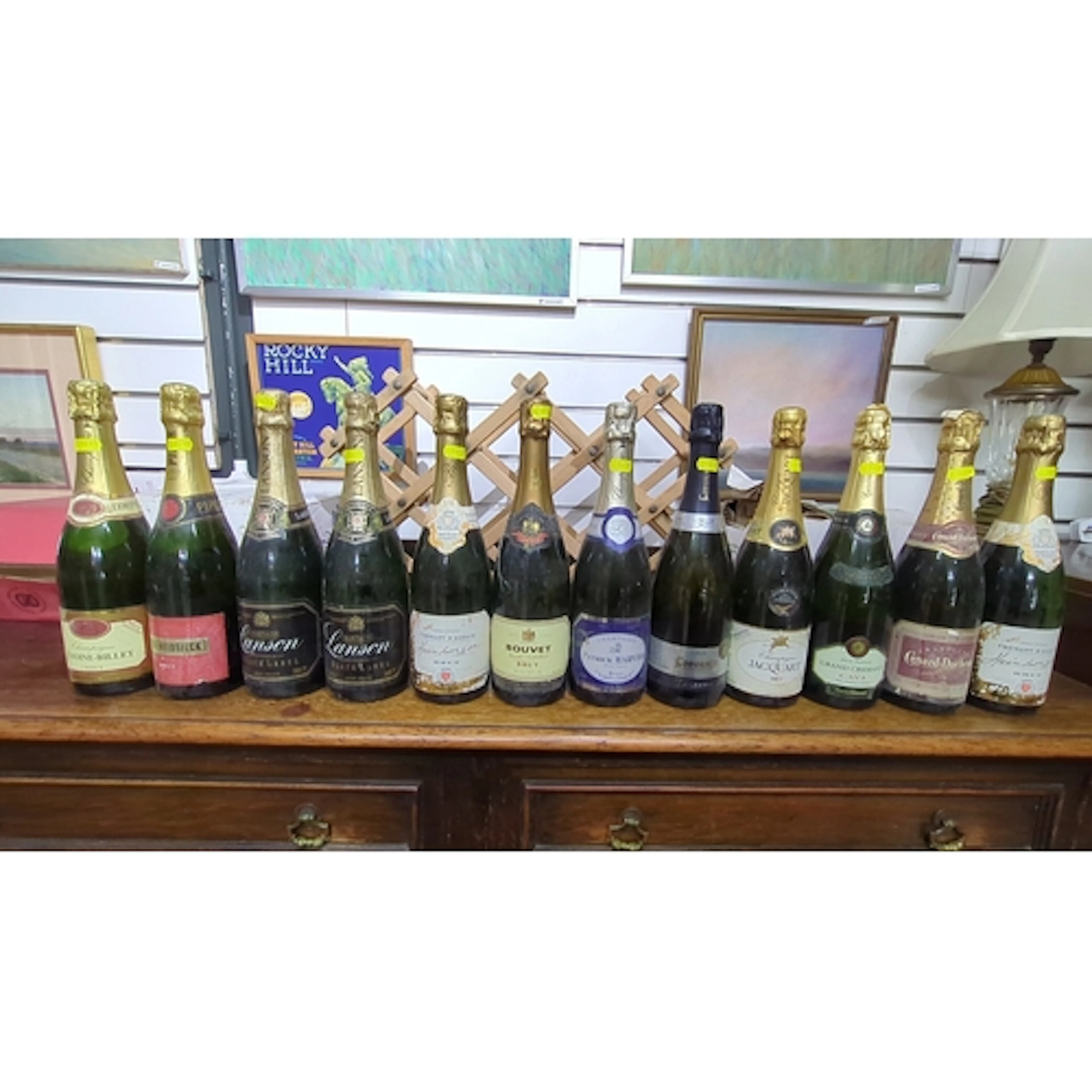 12 x bottles of French Champagne and sparkling wine, includi...