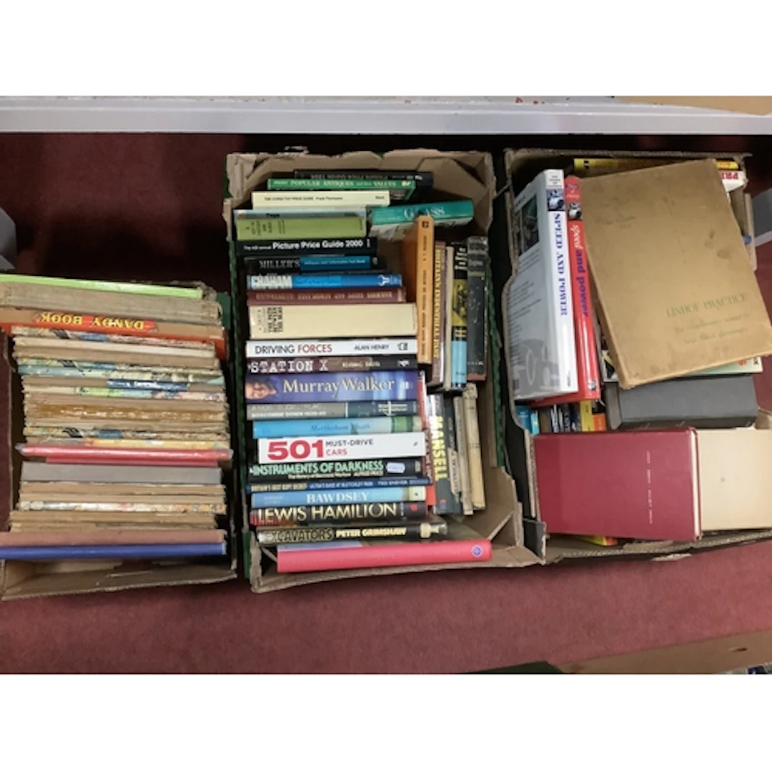 Books - transport, sport, antiques and collectables, photogr...