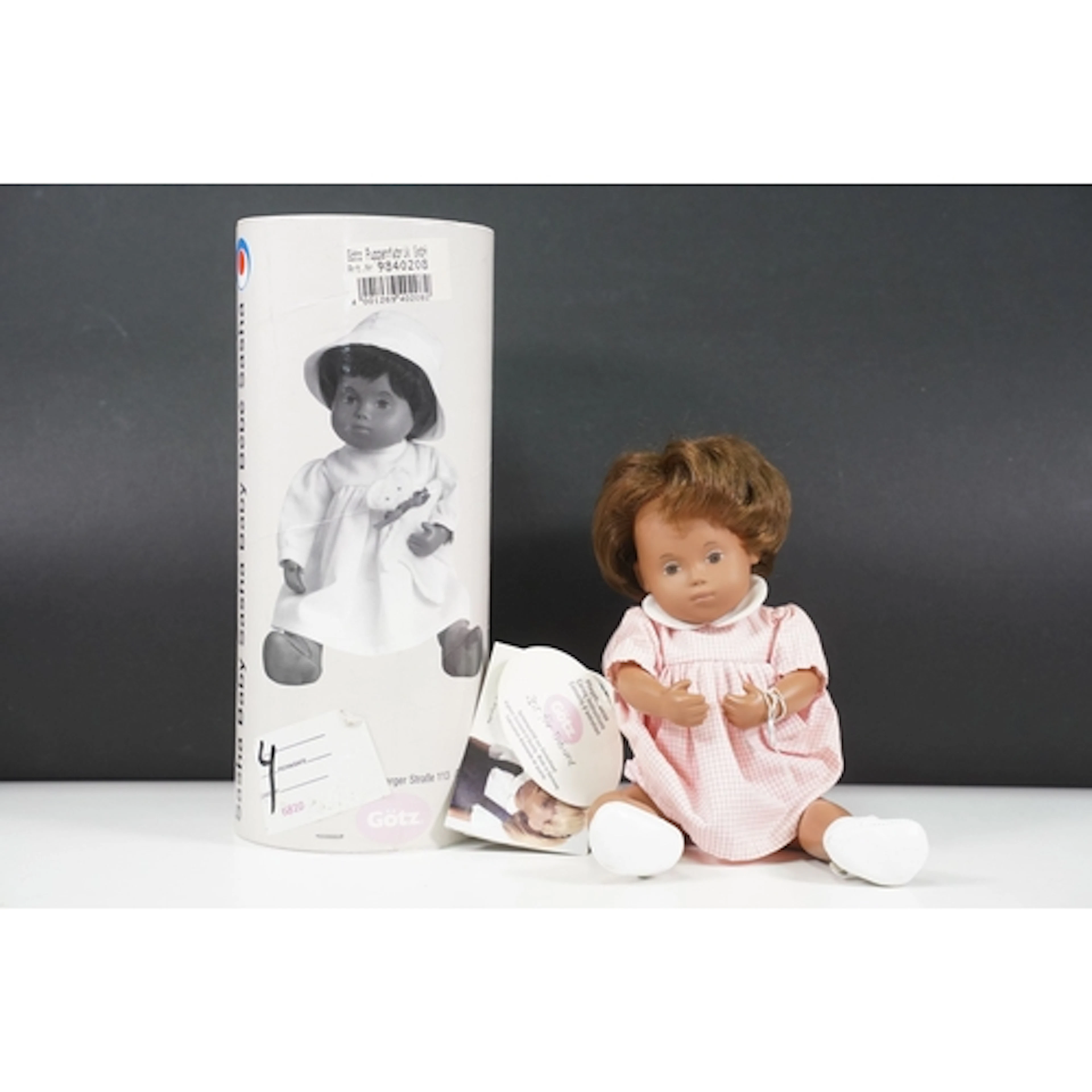 Sasha - Boxed Gotz Sasha Baby doll 9740204 Christina with ph...