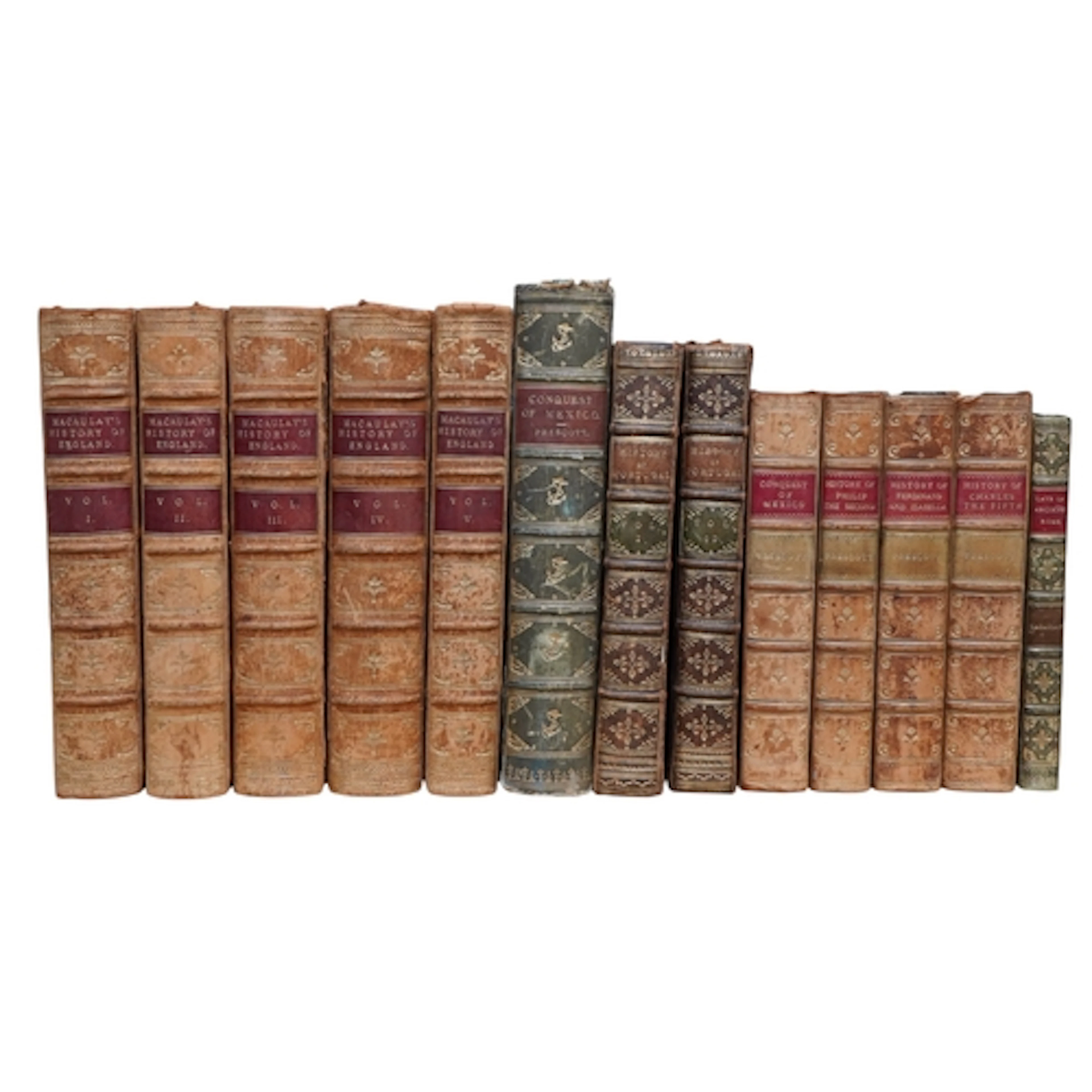 History. Macaulay, Prescott and others. A collection of hist...