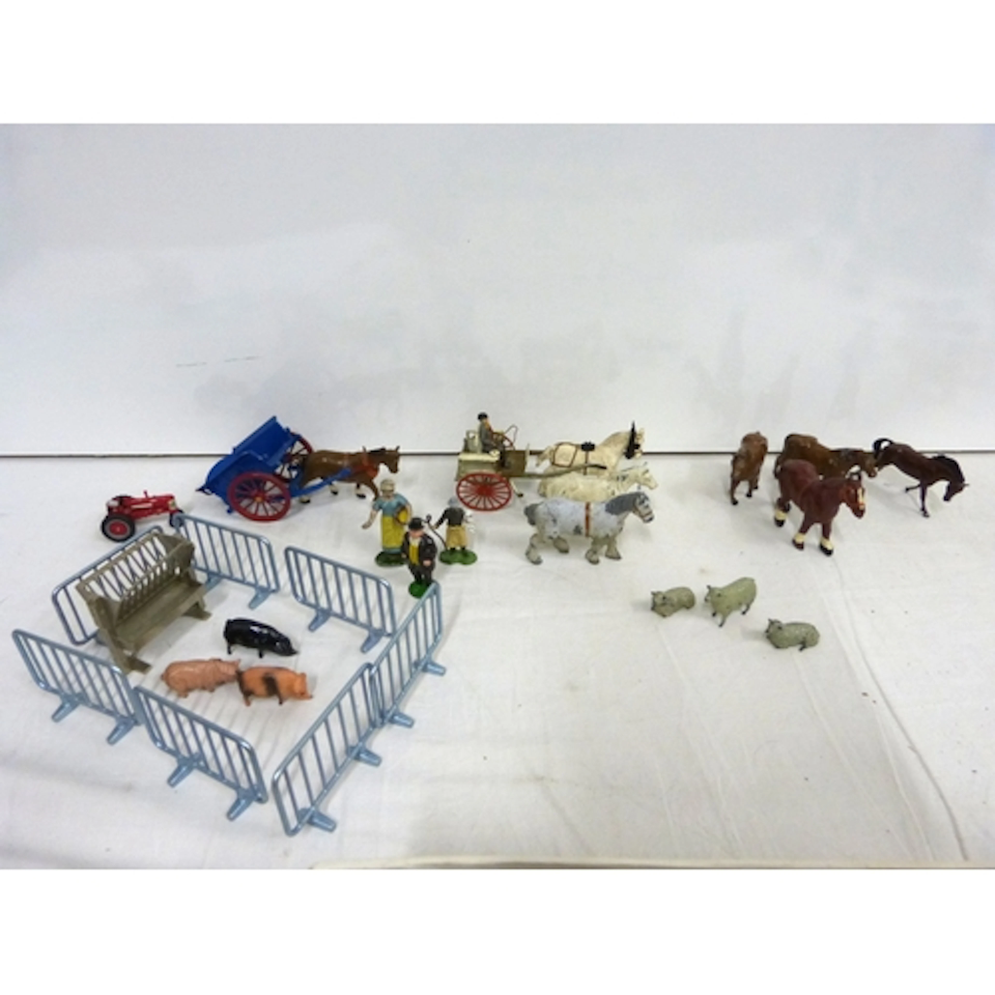 Collection of vintage lead Britain's farm animals etc.