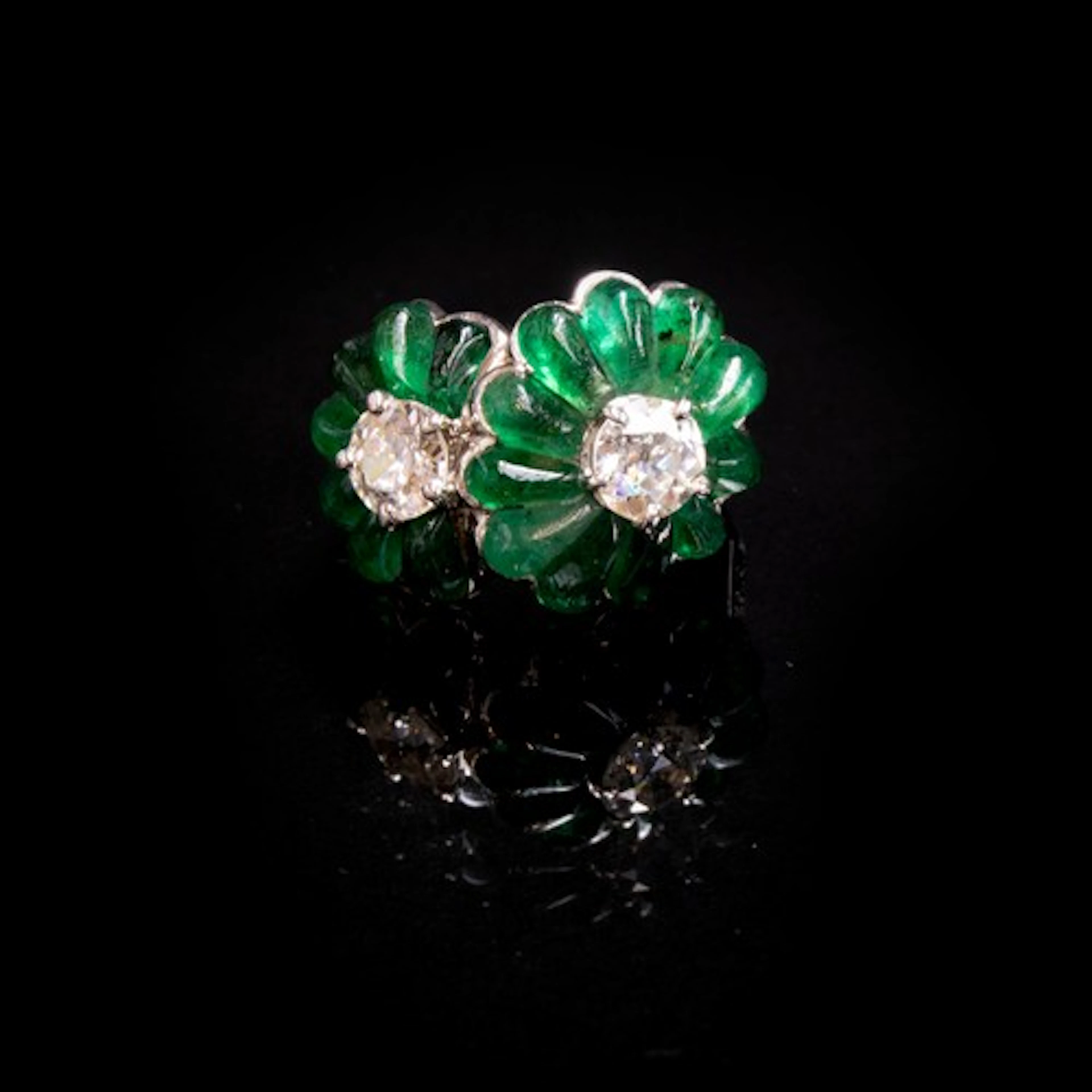 An early 20th century Cartier style 18ct white gold, diamond...