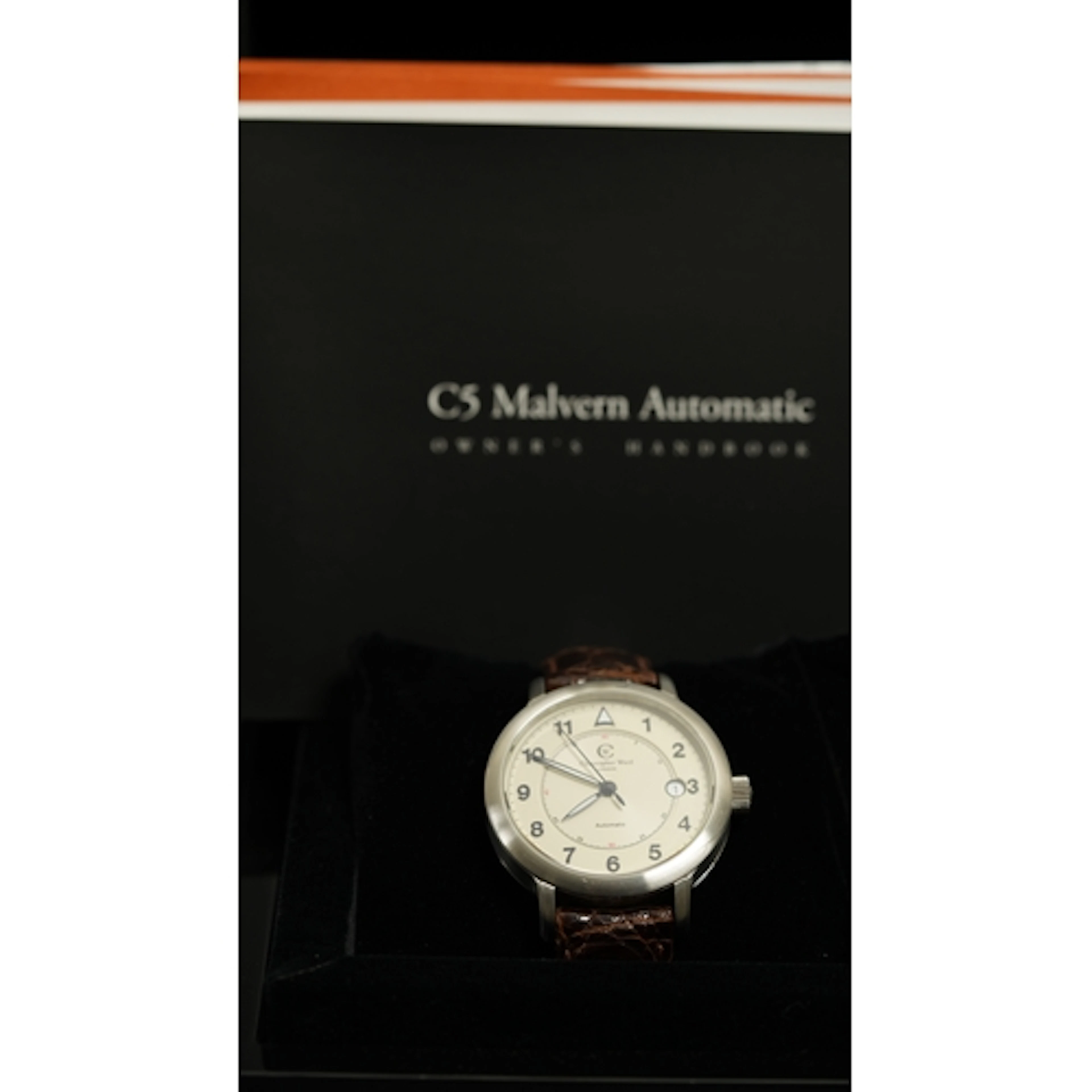 Christopher Ward C5 Malvern Automatic c.2008 38mm steel case...
