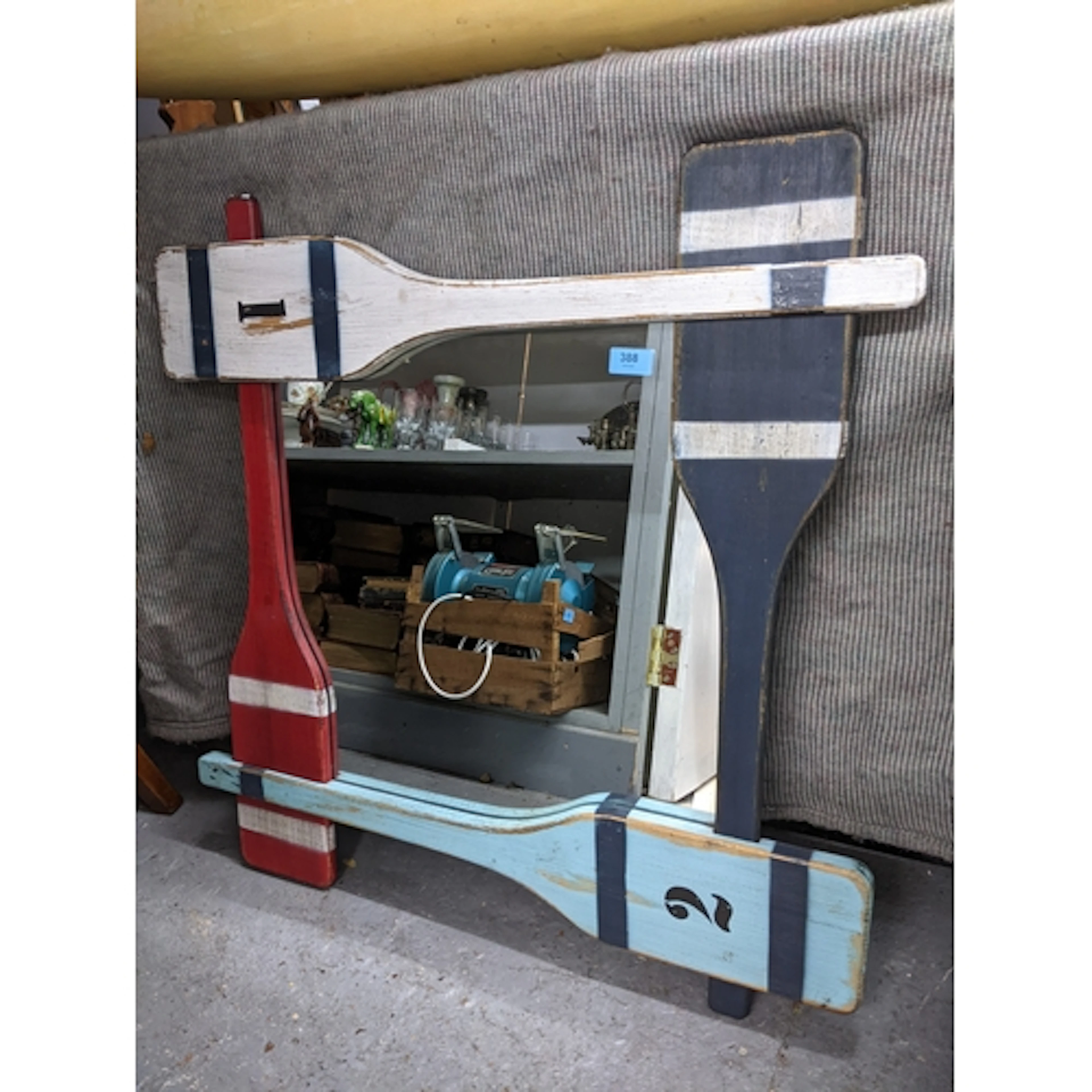 The Nautical Paddle wall mirror, produced in PRC for The Ran...